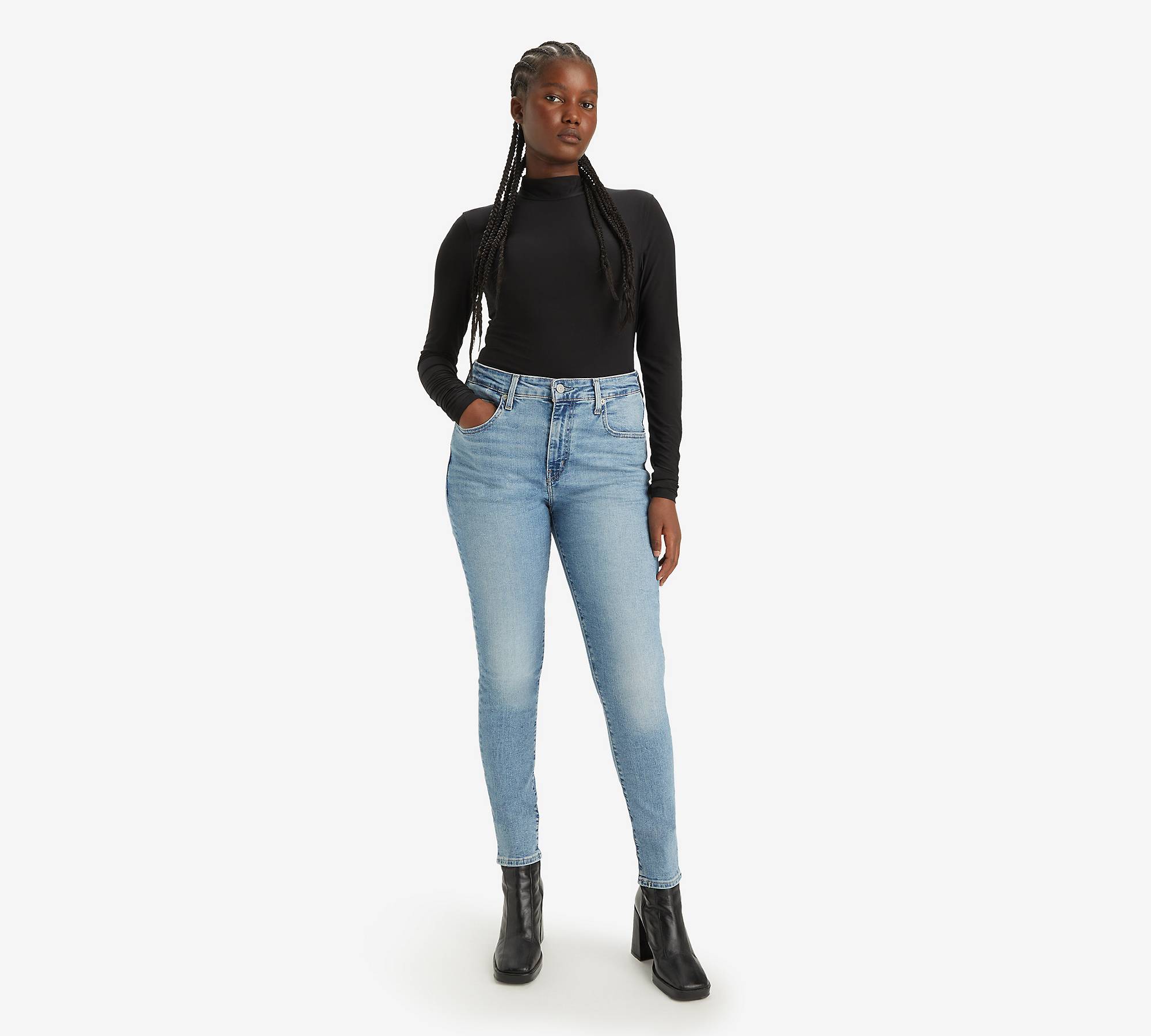721™ Skinny jeans med hög midja 1