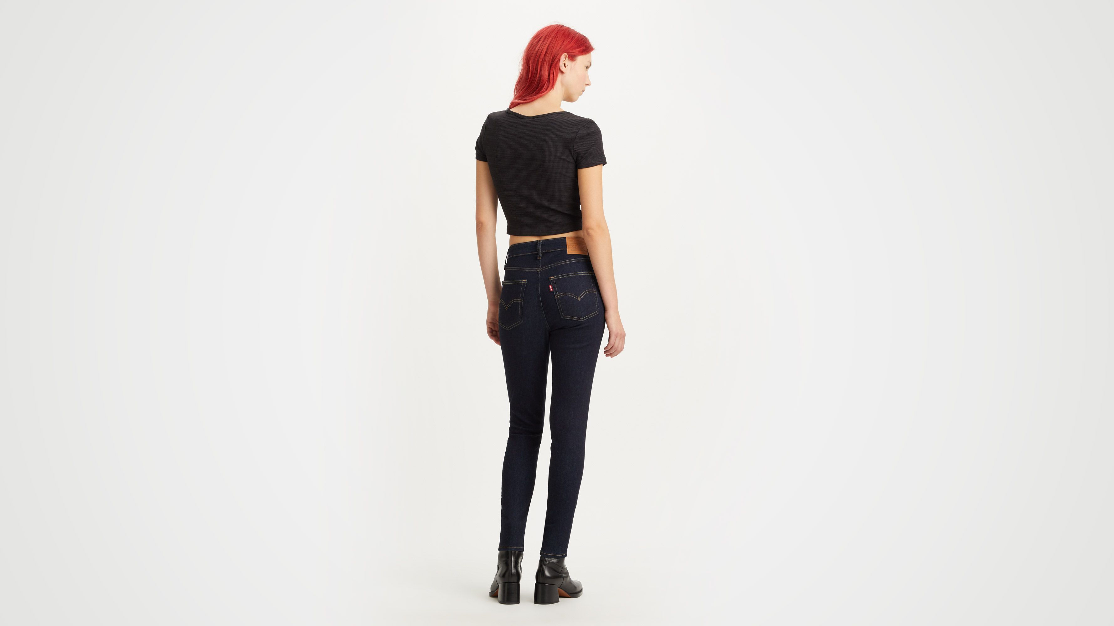 Jeans Levis 721 High Ascensão Skinny Azul