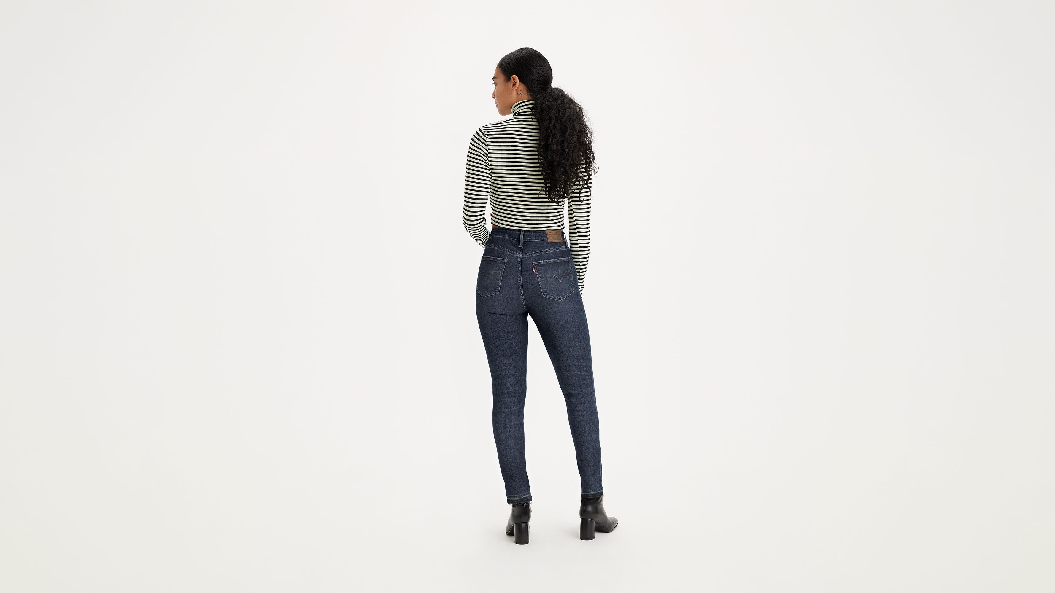 パンツ HIGH WAIST SKINNY DENIM 721 High Rise Skinny Women's Jeans - Dark Wash | Levi's® US
