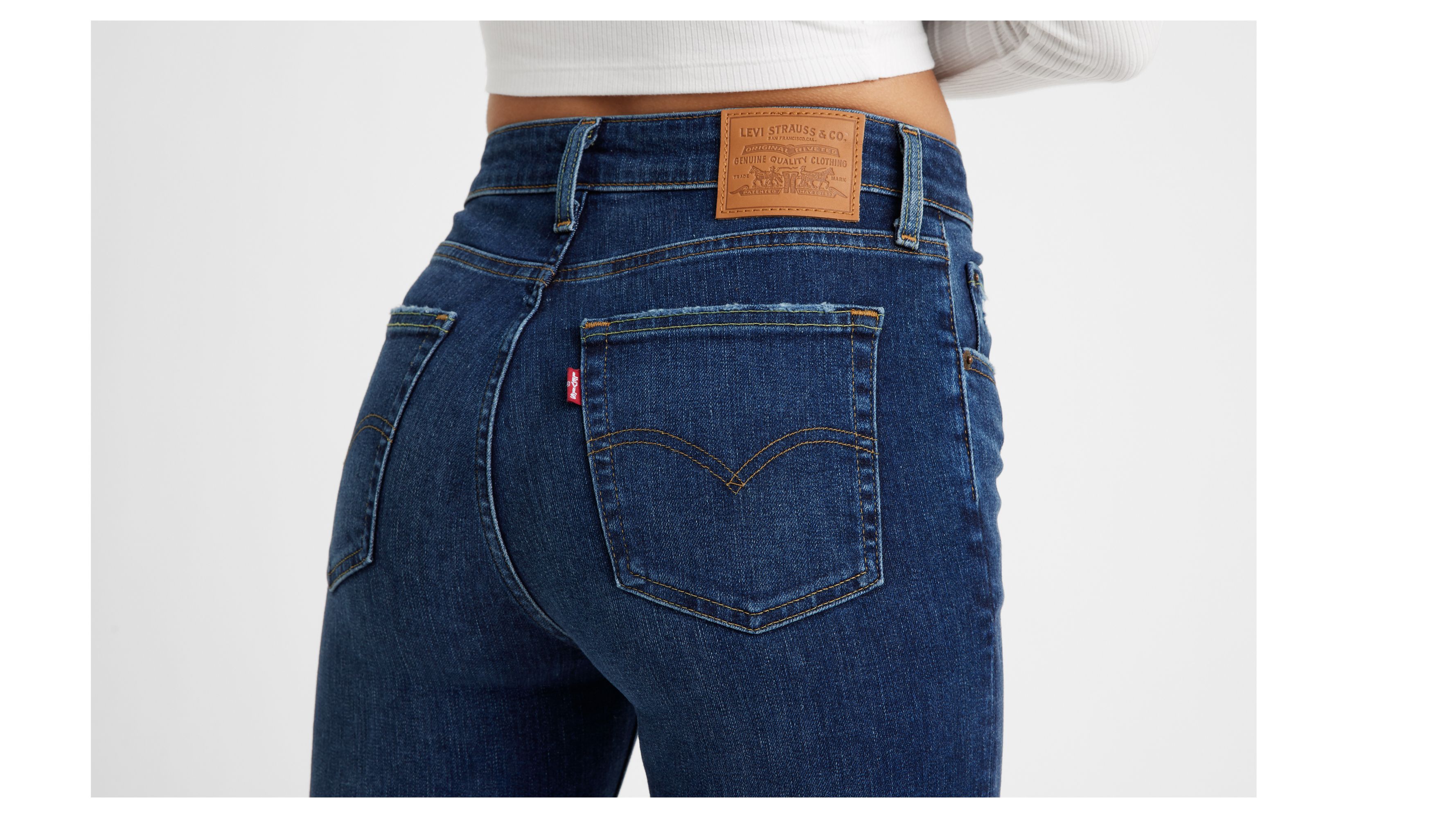 High Rise Skinny Women's Jeans - Dark Wash | Levi's® US