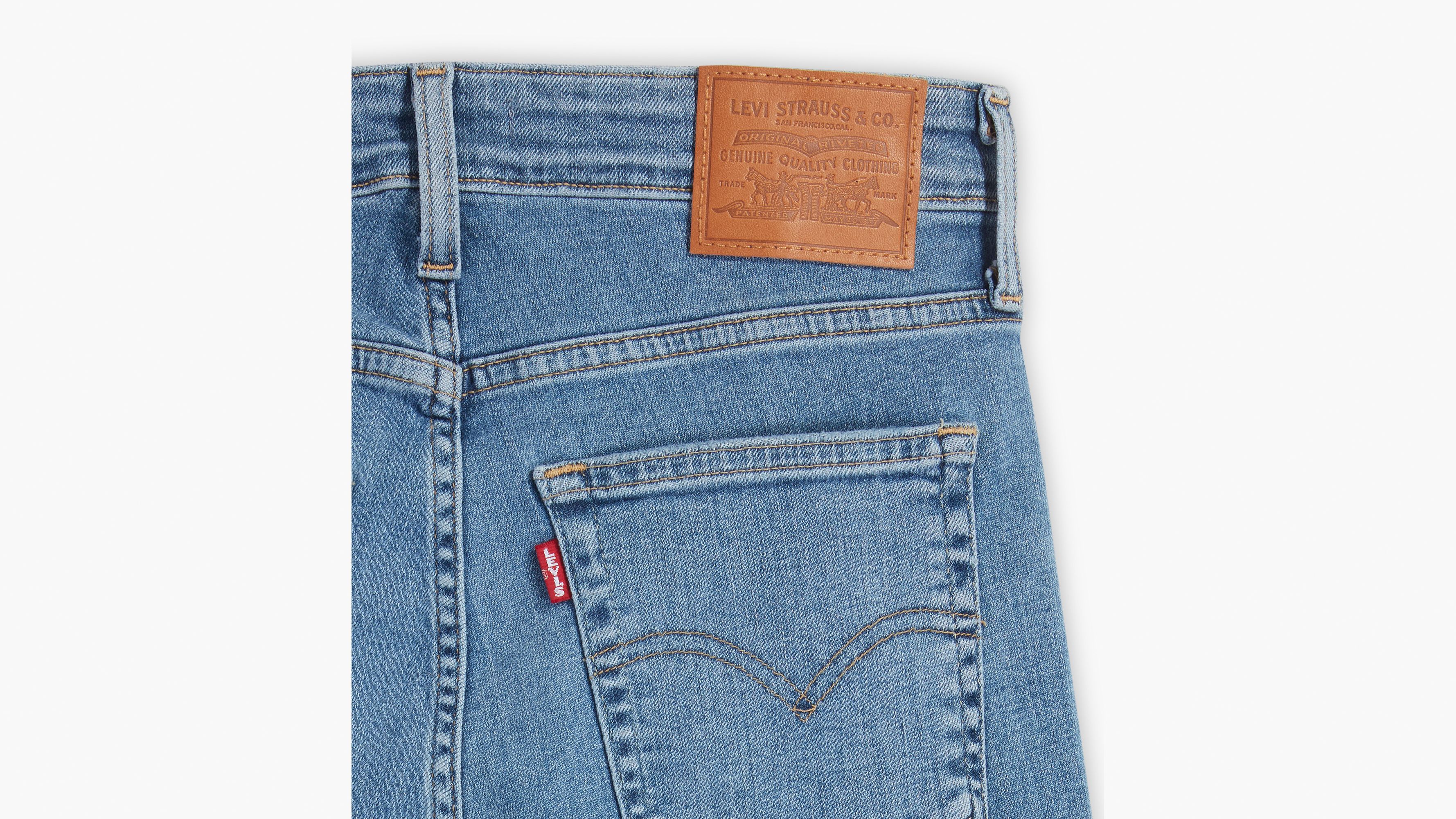 721 Jean filiforme taille haute pour femme 8