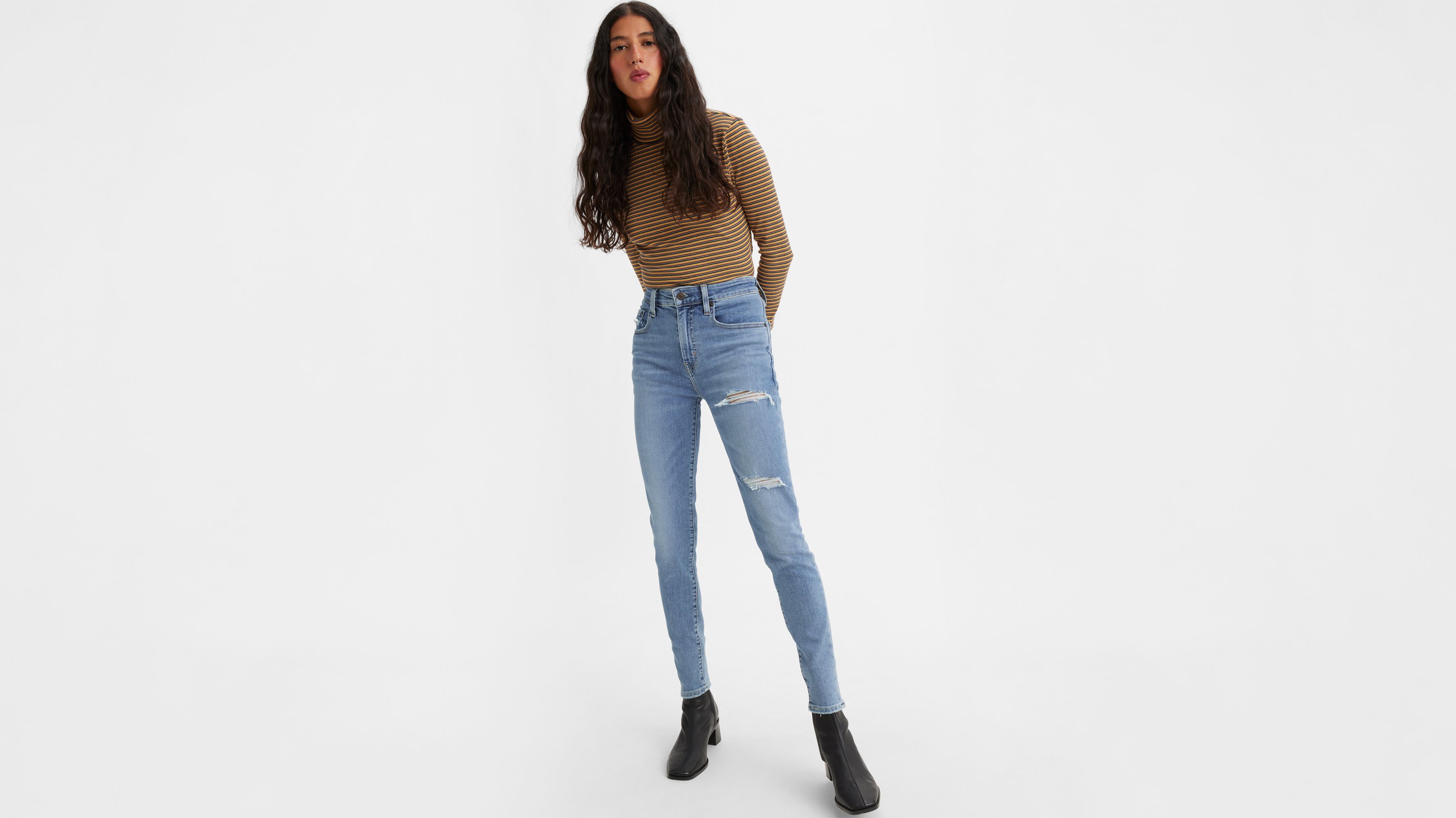 721 High Rise Skinny Women's Jeans - Medium Wash | Levi's® CA