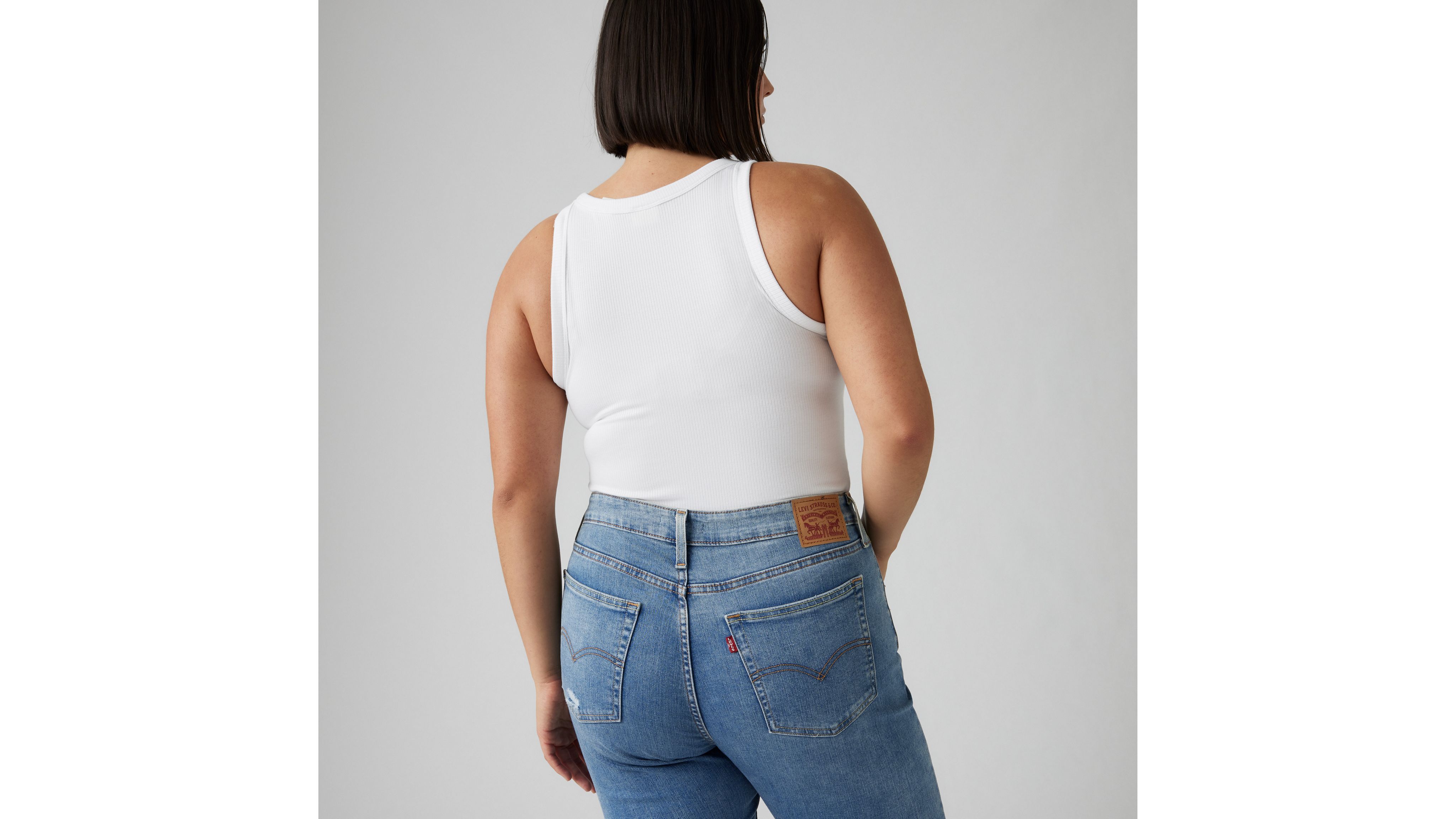 721 Jean filiforme taille haute pour femme 10