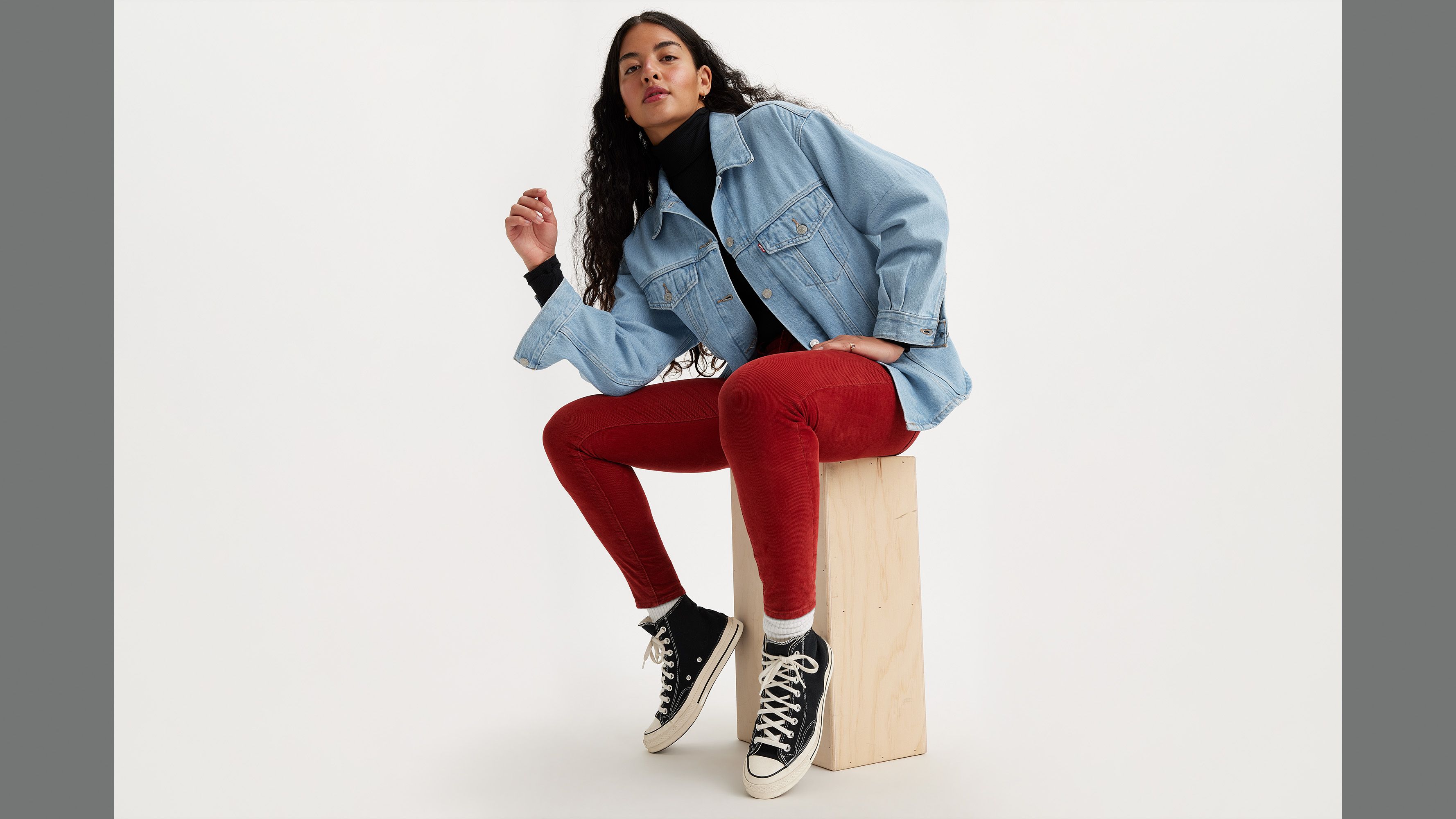 721™ Skinny Jeans met Hoge Taille 5