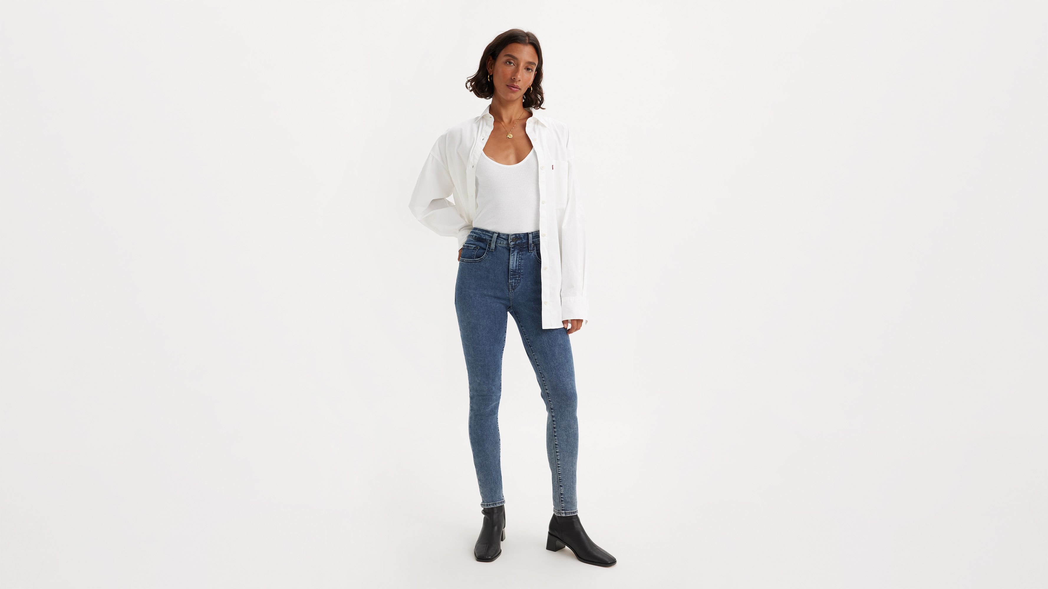 721™ Skinny jeans met hoge taille 1