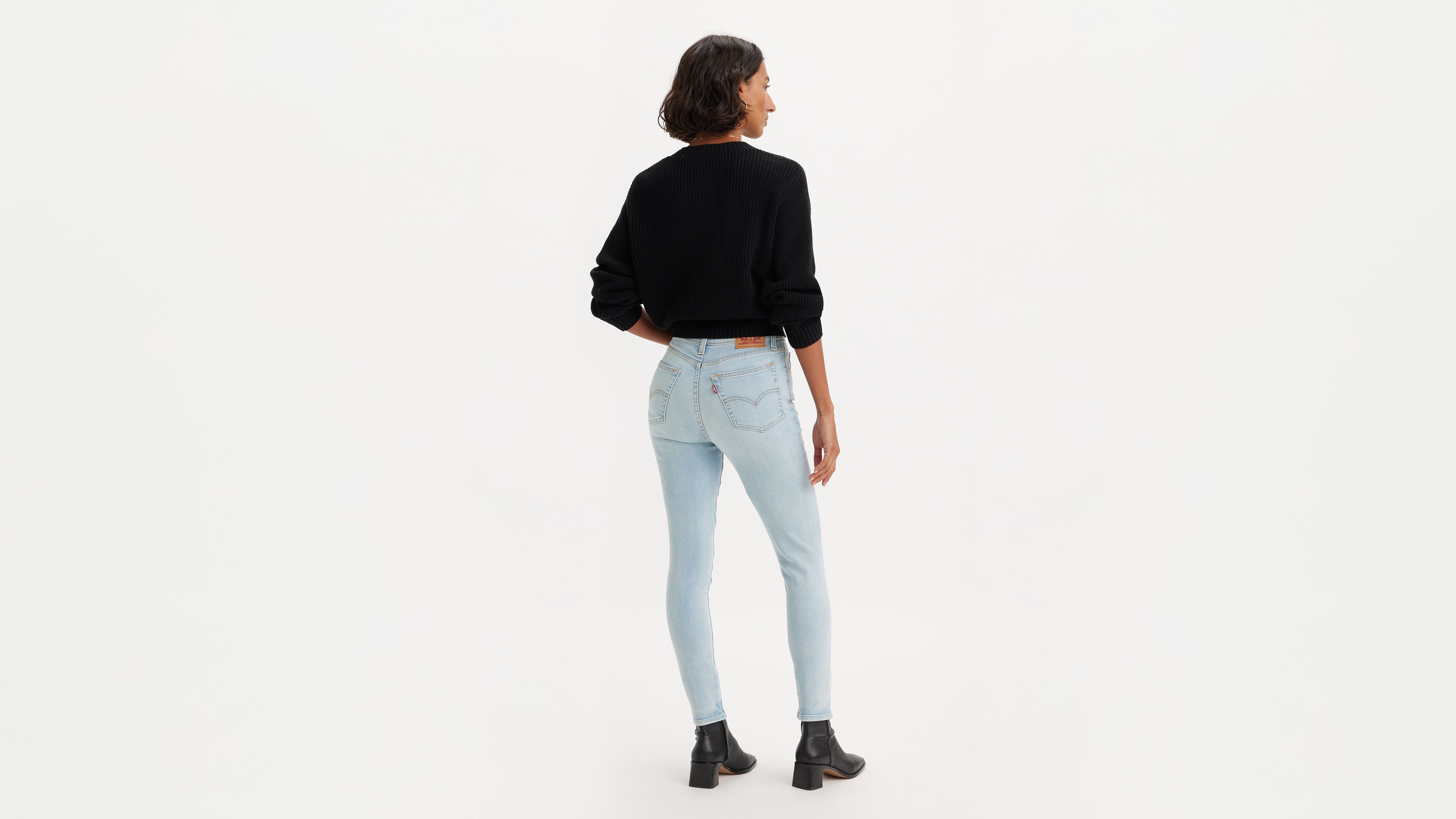 Levi's 721 High Rise Skinny Fit Women's Jeans 30x30 In Gray