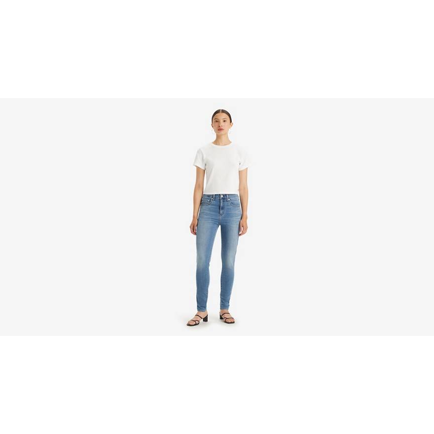 721™ skinny Performance Cool-jeans med hög midja 1