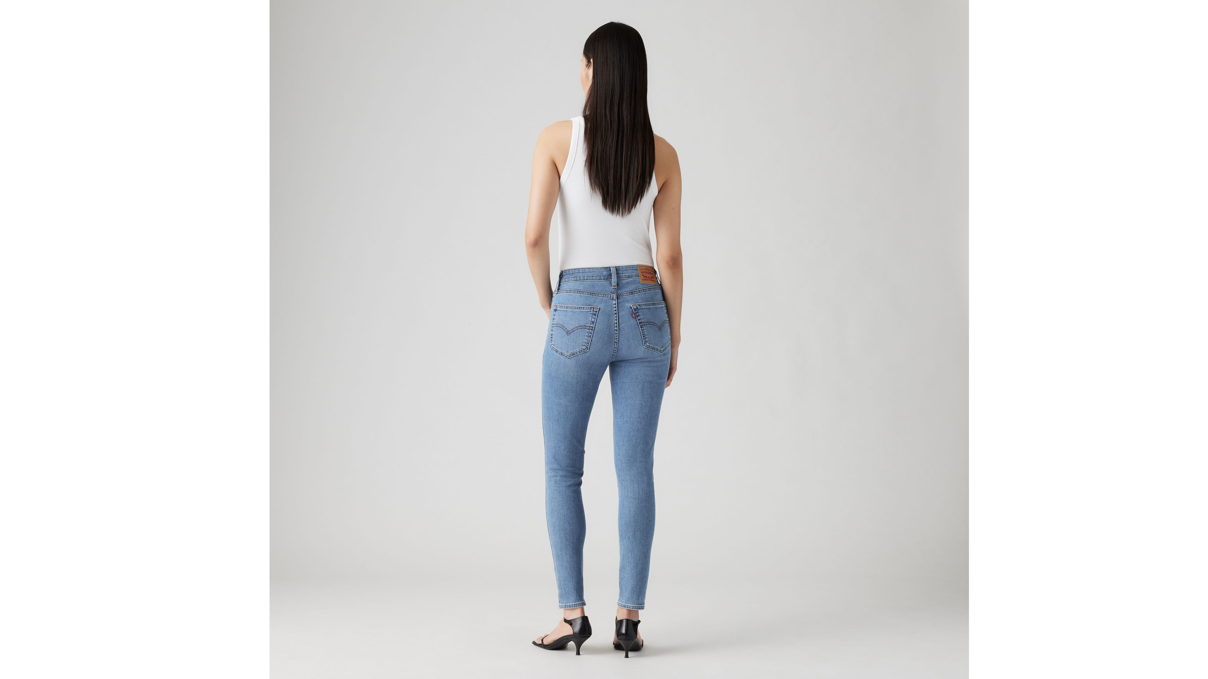 Shop Levi's 721 High Rise Skinny Women's Jeans 25x28 In Warm Up The Pitcher