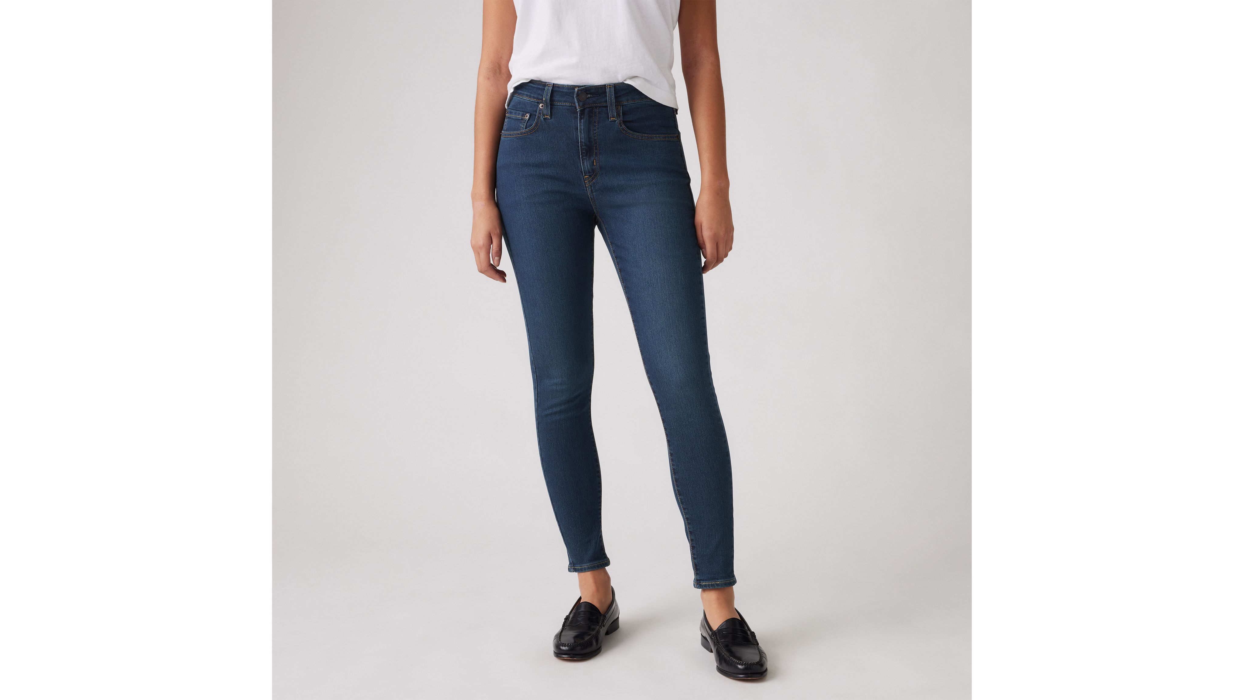 Shop Levi's 721 High Rise Skinny Jeans In Eternal Indigo