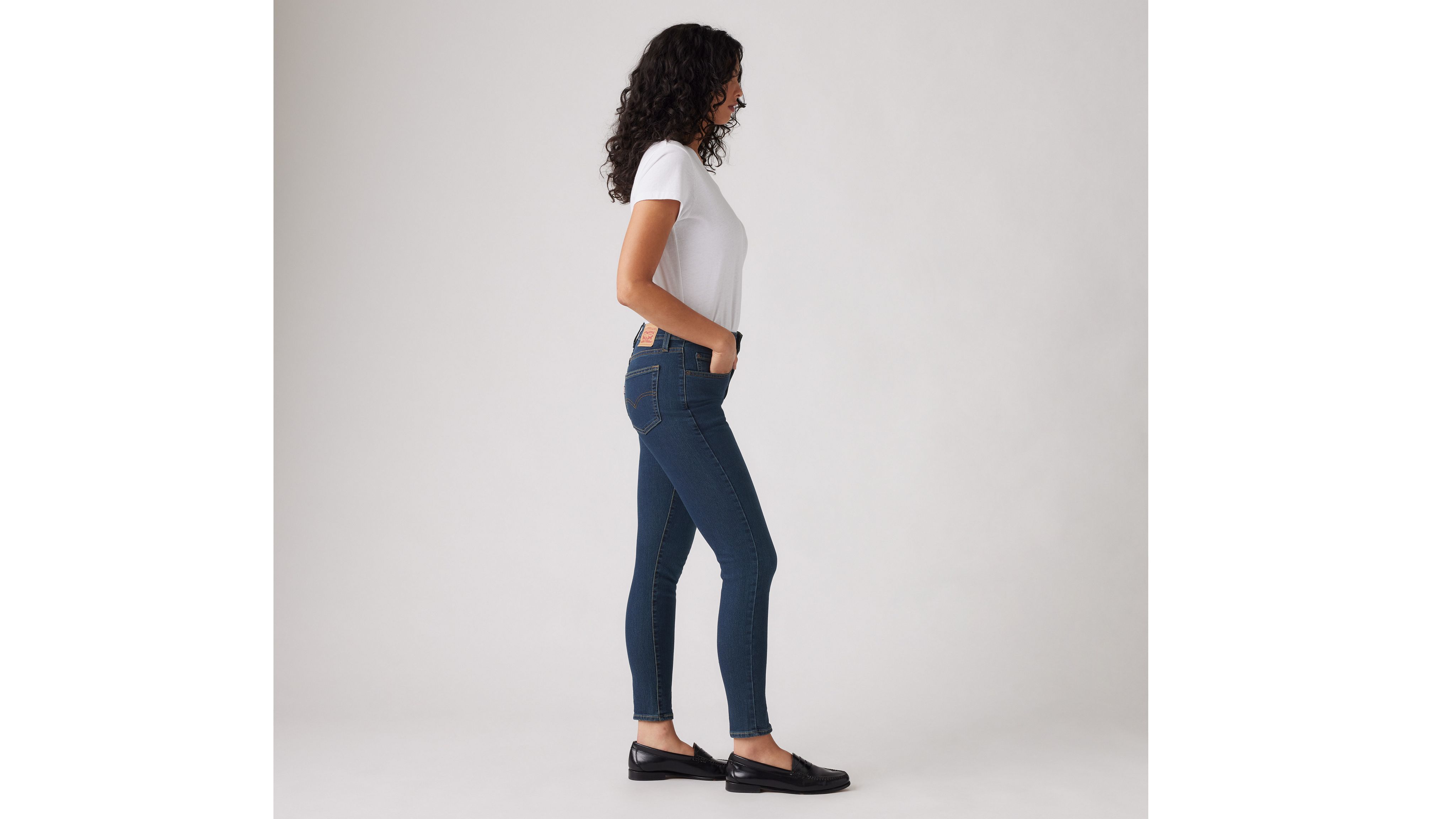 Shop Levi's 721 High Rise Skinny Jeans In Eternal Indigo