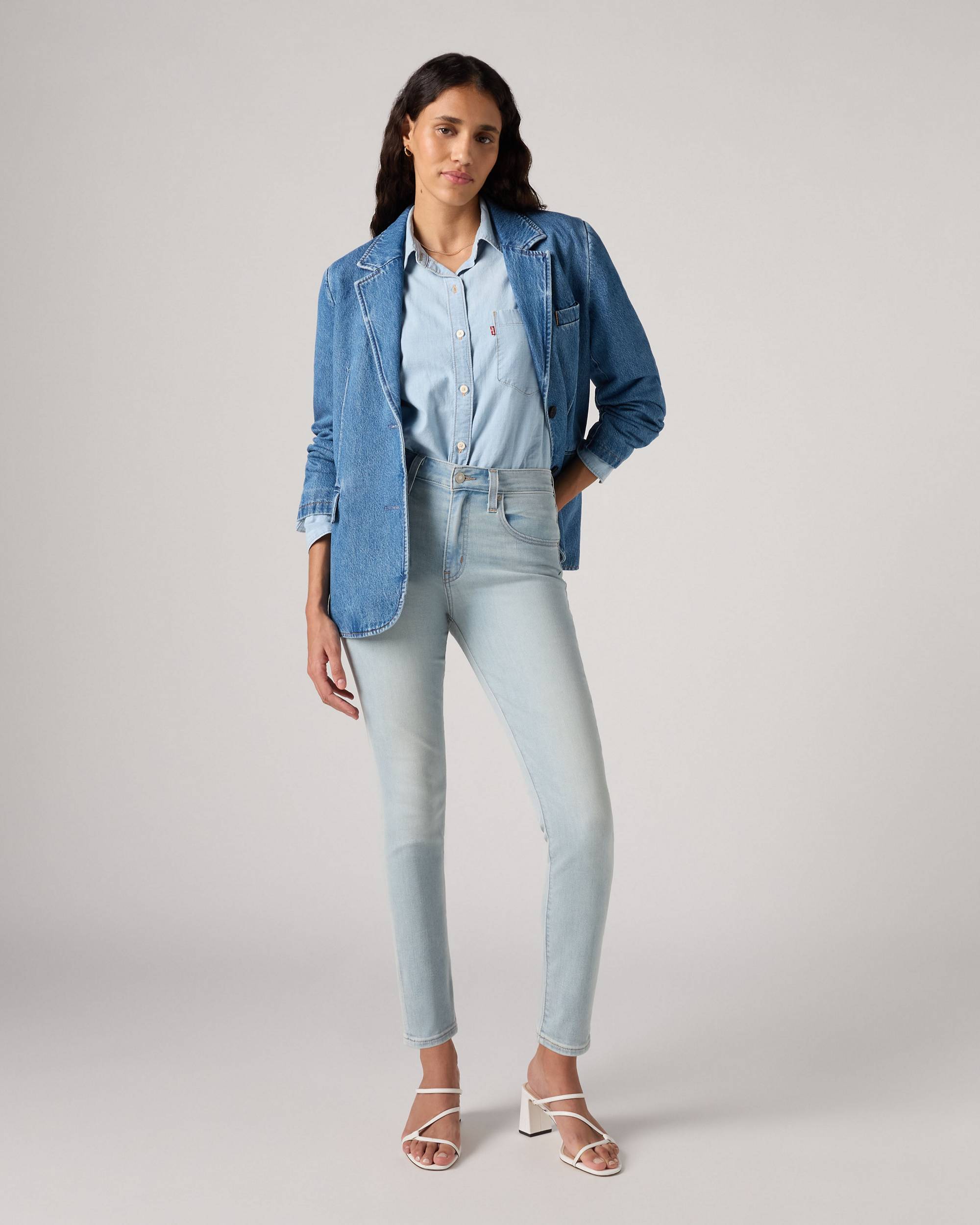 721™ High Rise Skinny Jeans - Blue | Levi's® LI 721™ High Rise Skinny Jeans - Blue | Levi's® LI