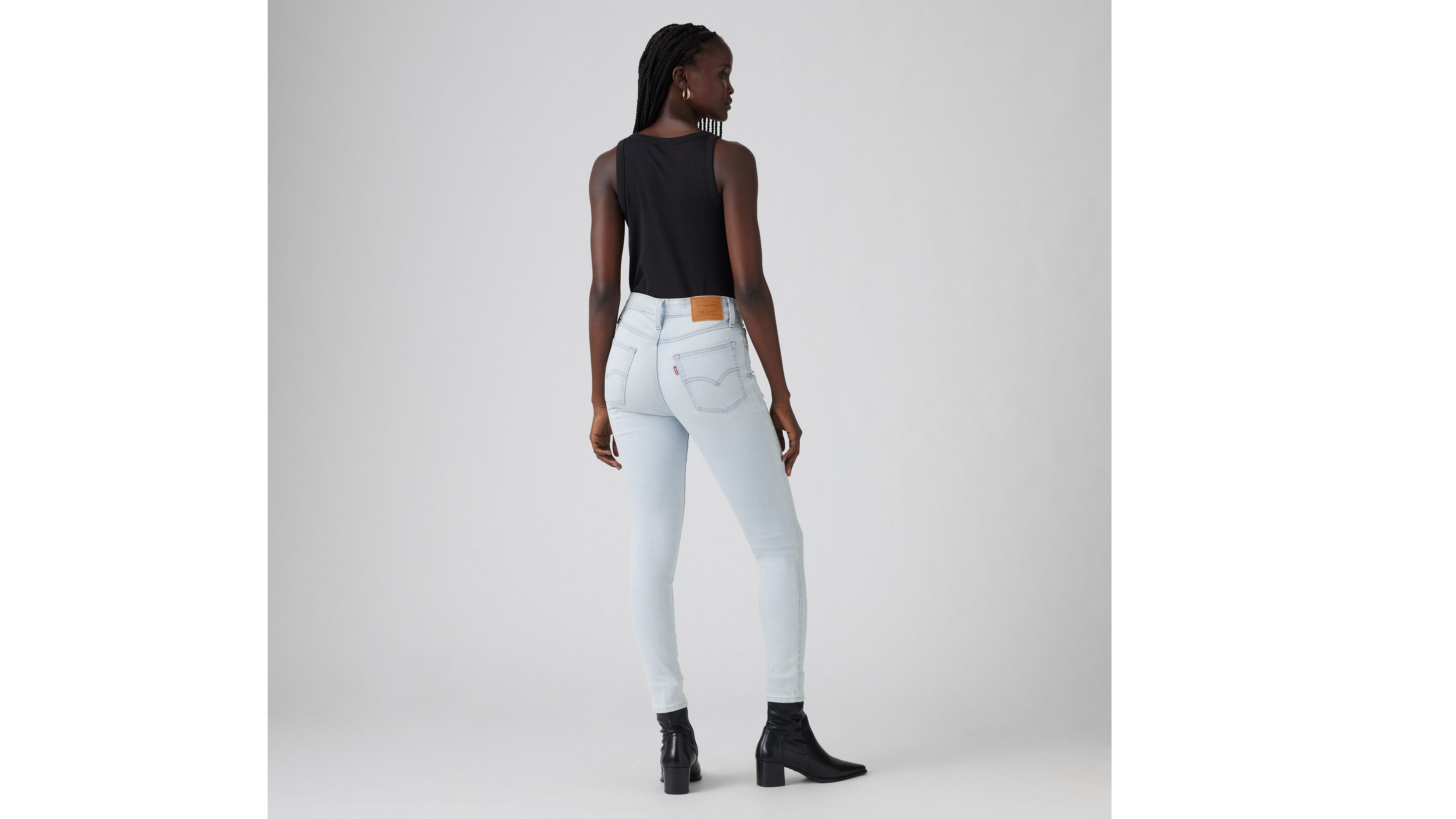 Shop Levi's 721 High Rise Skinny Women's Jeans 33x30 In Flip Through