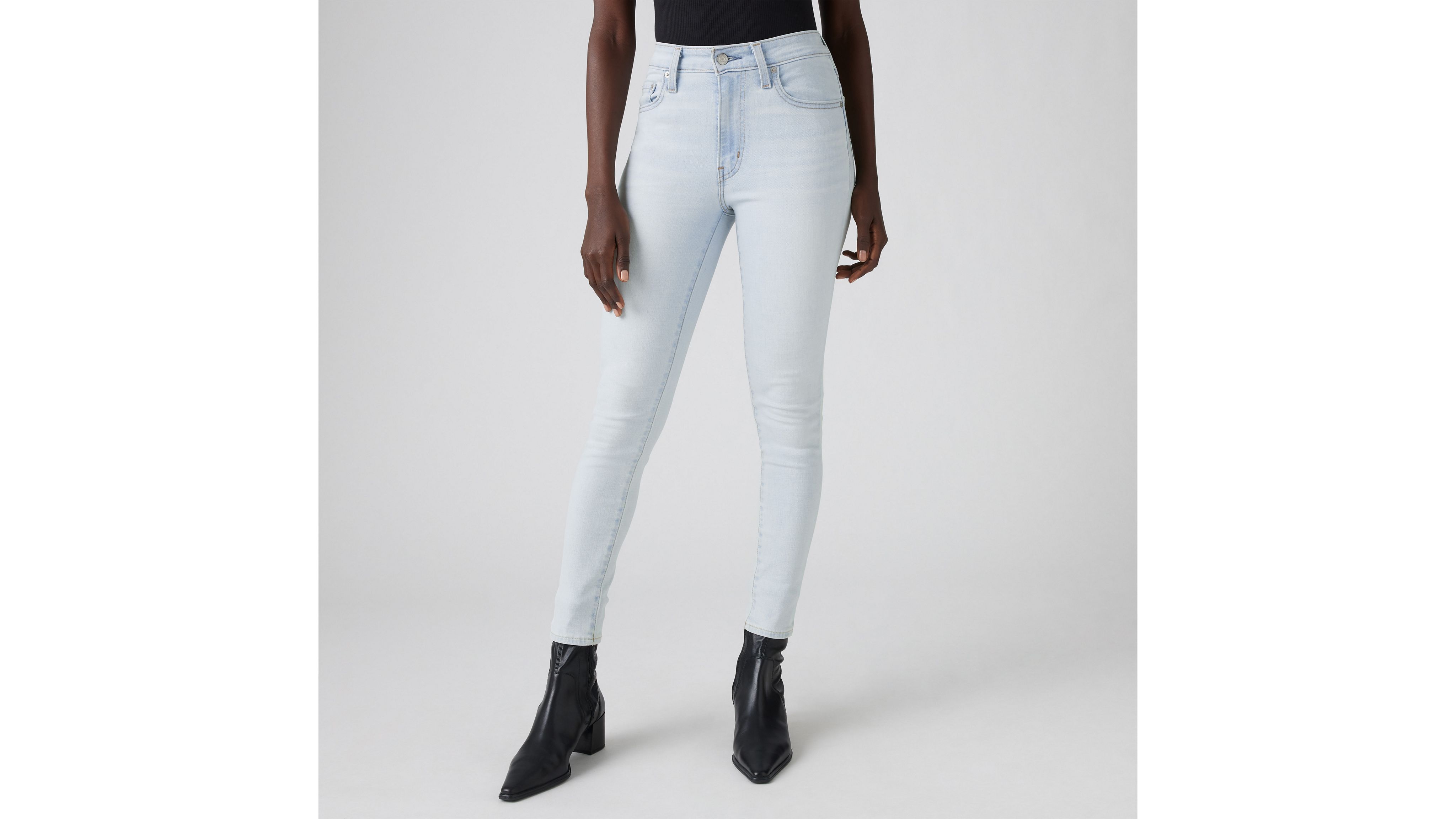 Shop Levi's 721 High Rise Skinny Women's Jeans 33x30 In Flip Through