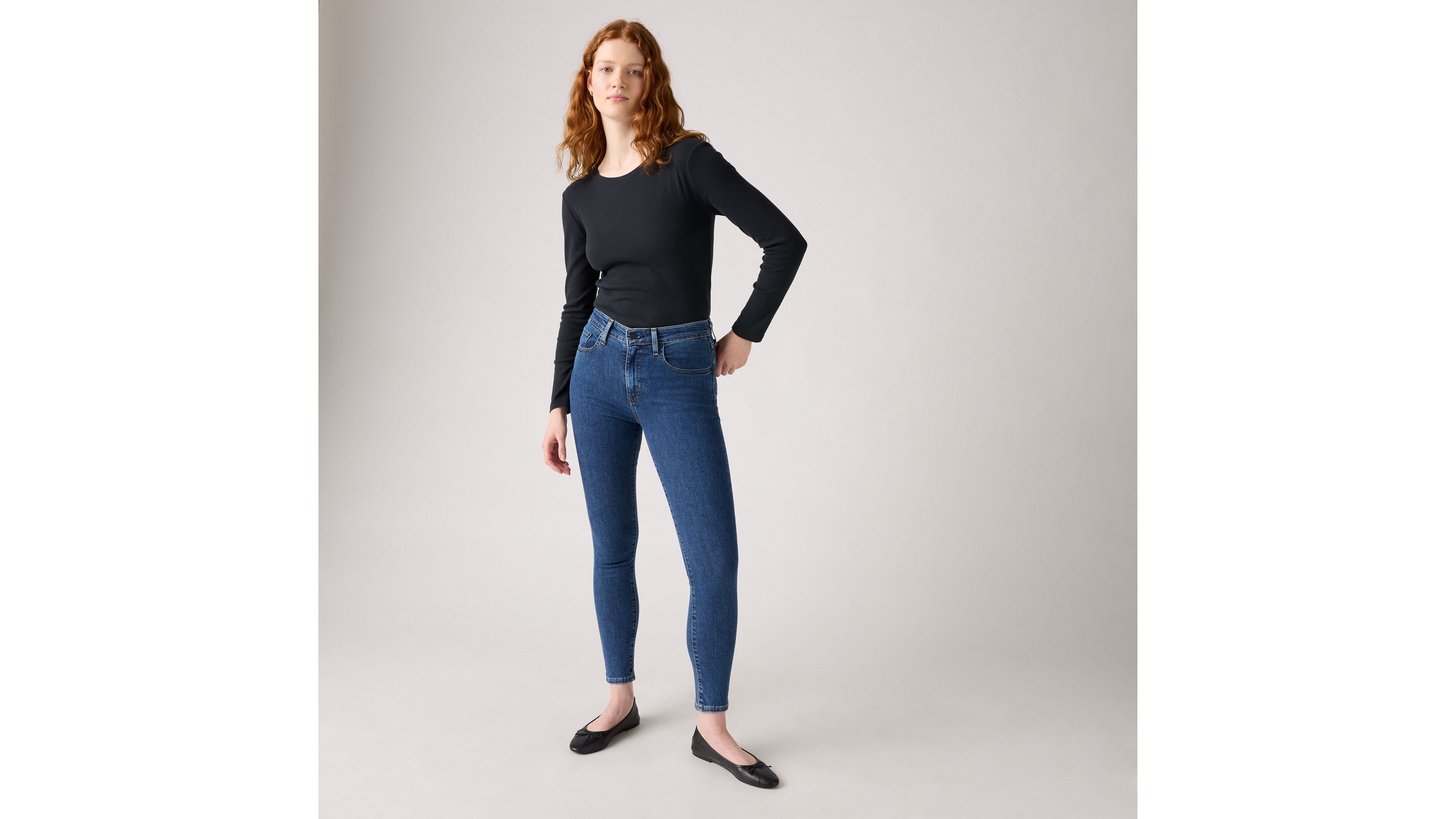 Jeans 721™ skinny a vita alta 1