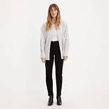 724 High Rise Slim Straight Women's Jeans - Black | Levi's® US 724 High Rise Slim Straight Women's Jeans - Black | Levi's® US