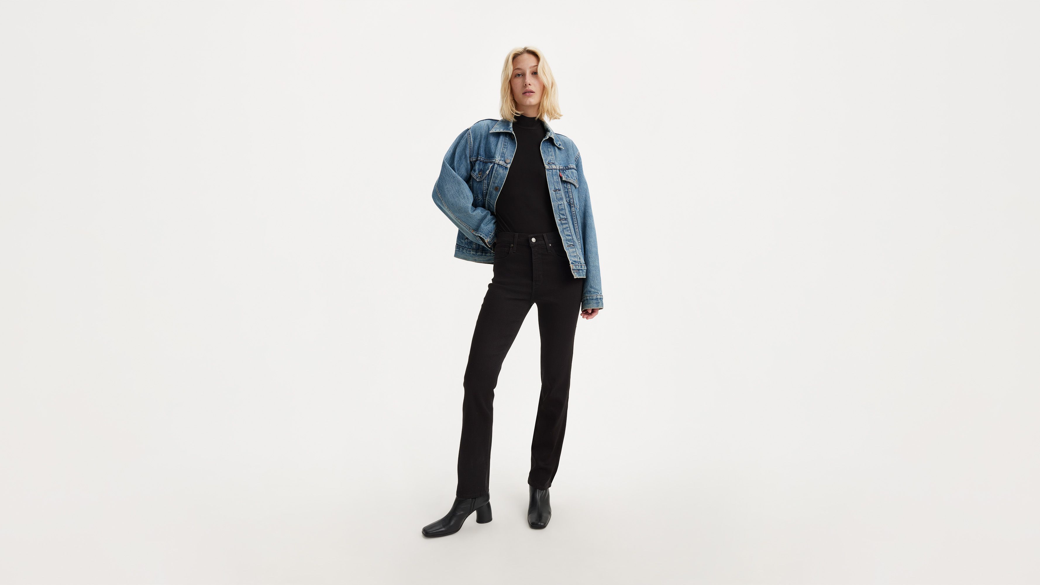 Levi's 724 High-Rise Straight Damen Jeanshose ( 18883-0109) Hellblau Gr:  wählbar