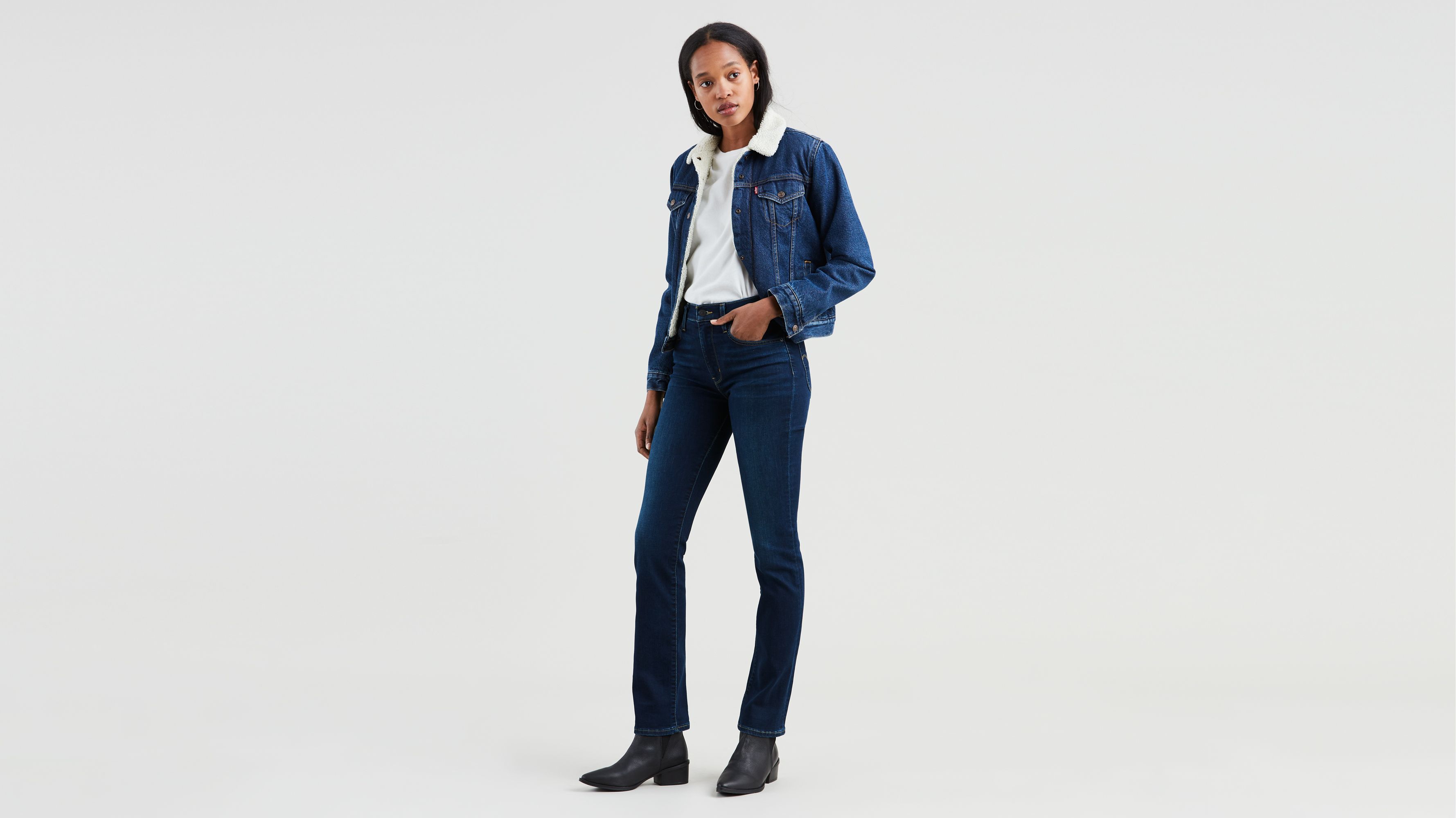 724 High Rise Slim Straight Women's Jeans 1