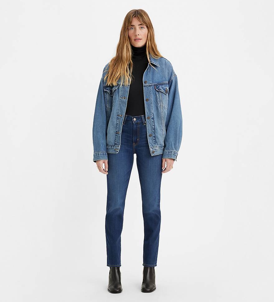 724 High Rise Slim Straight Women's Jeans 1