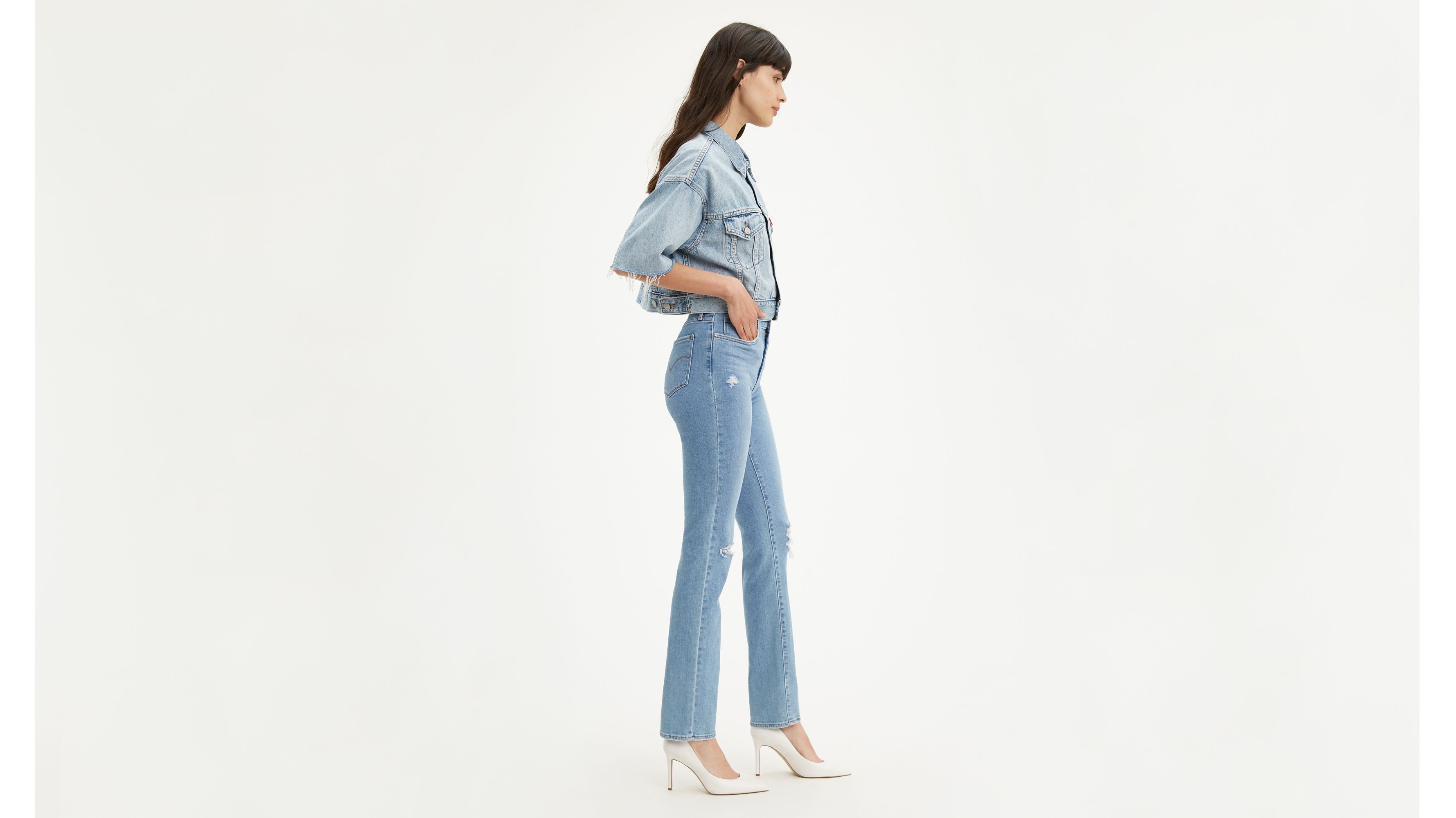 724 High Rise Slim Straight Women's Jeans - Medium Wash | Levi's® US