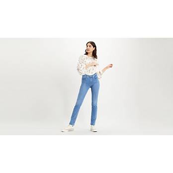 724 High Rise Straight Women's Jeans - Light Wash