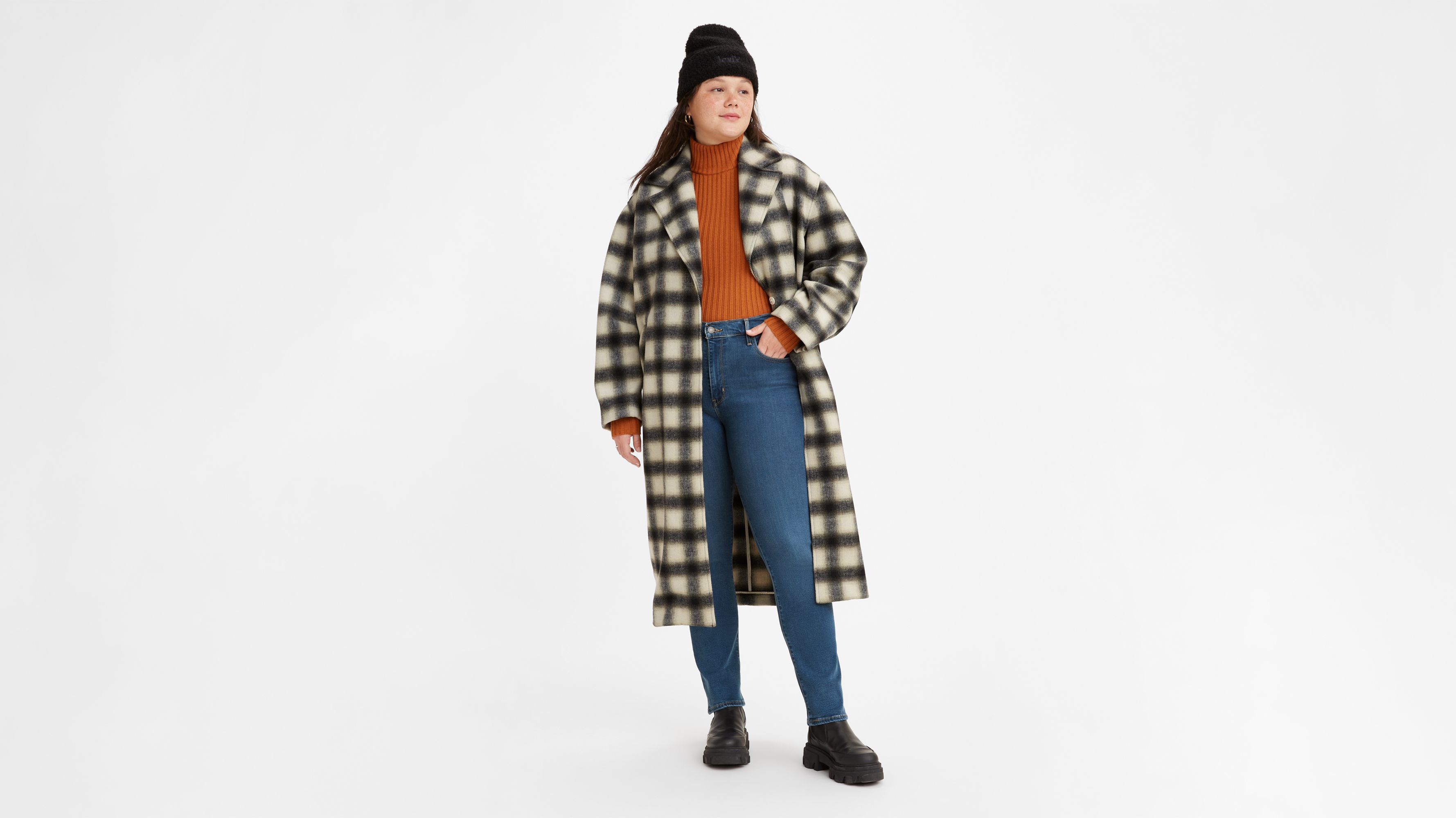 724 High Rise Slim Straight Fit Women's Jeans 2