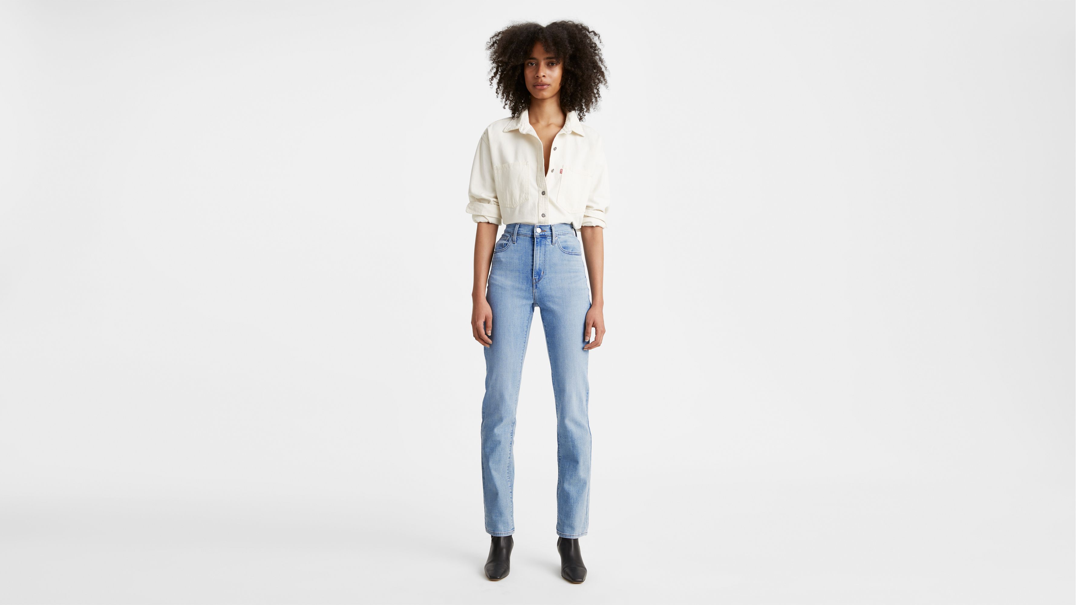 724 High Rise Slim Straight Women's Jeans 1