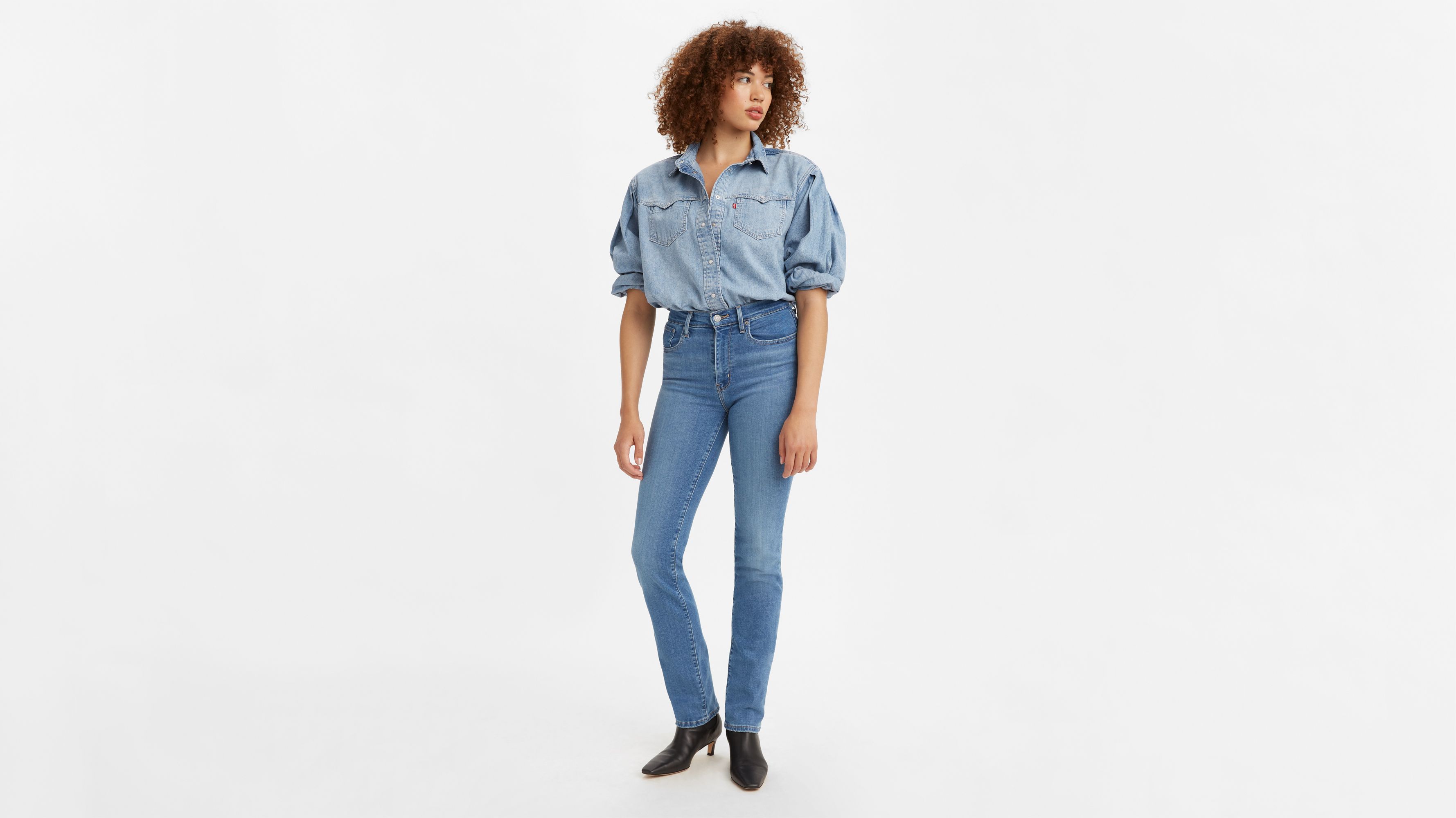 levi's slimming straight women's jeans