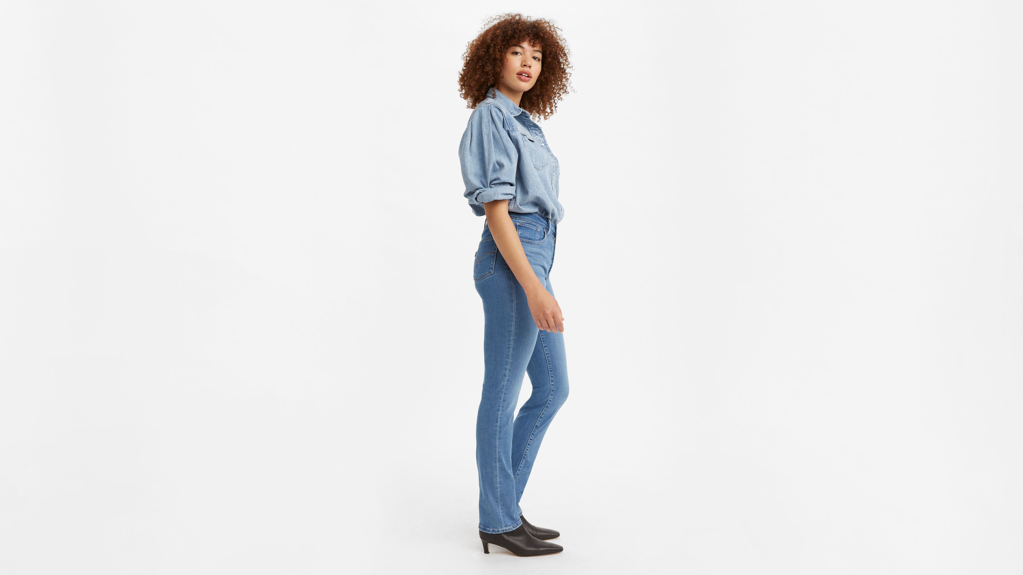 724 High Rise Slim Straight Women's Jeans 2