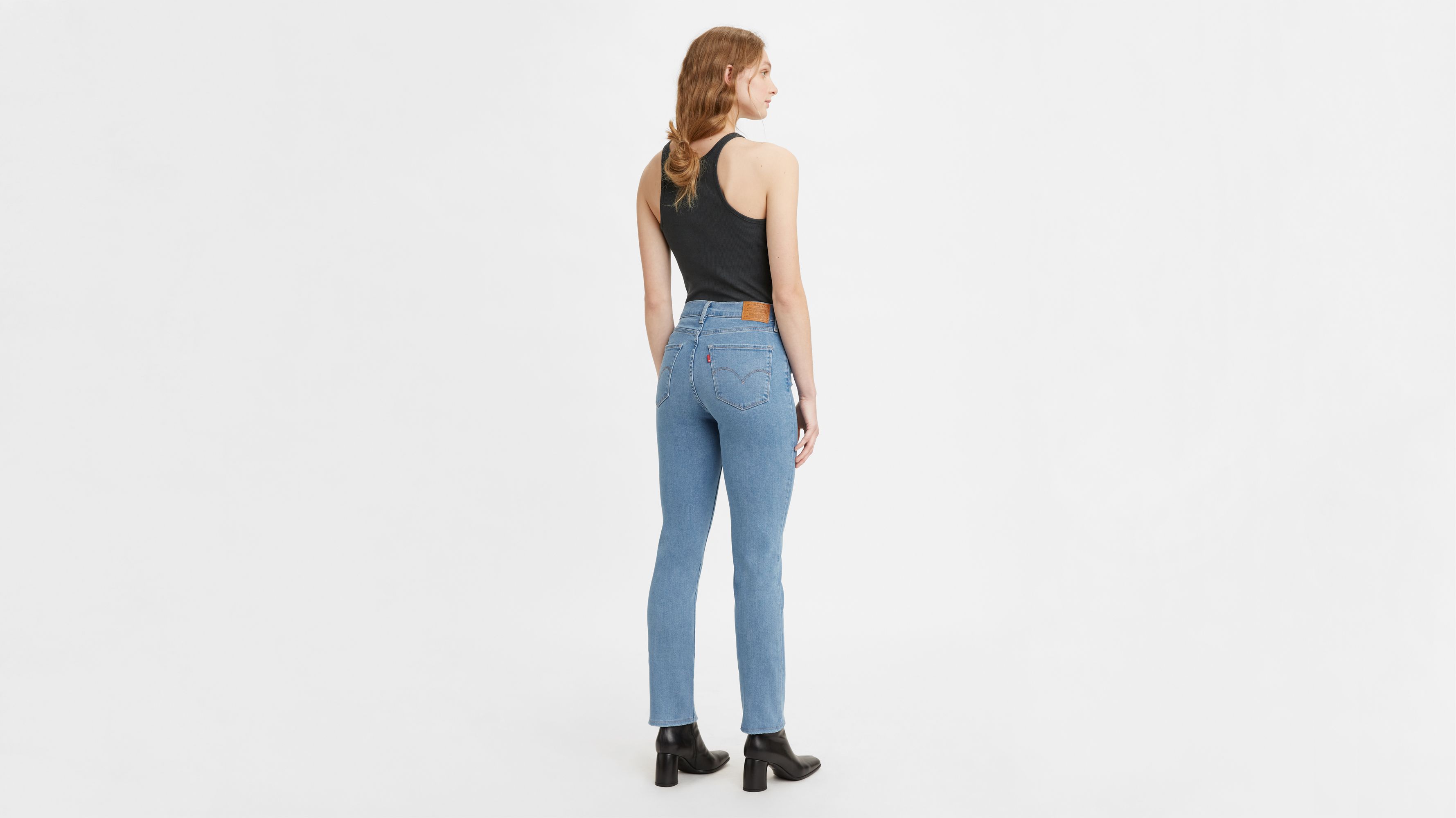 724 High Rise Slim Straight Women's Jeans - Light Wash