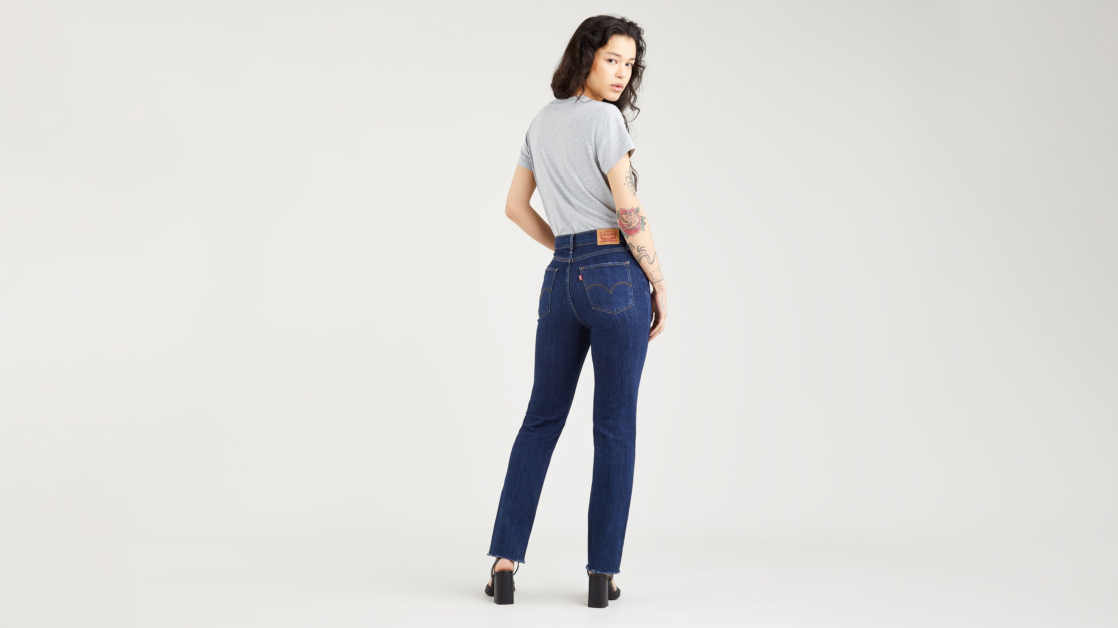 724™ High Rise Straight Jeans 3