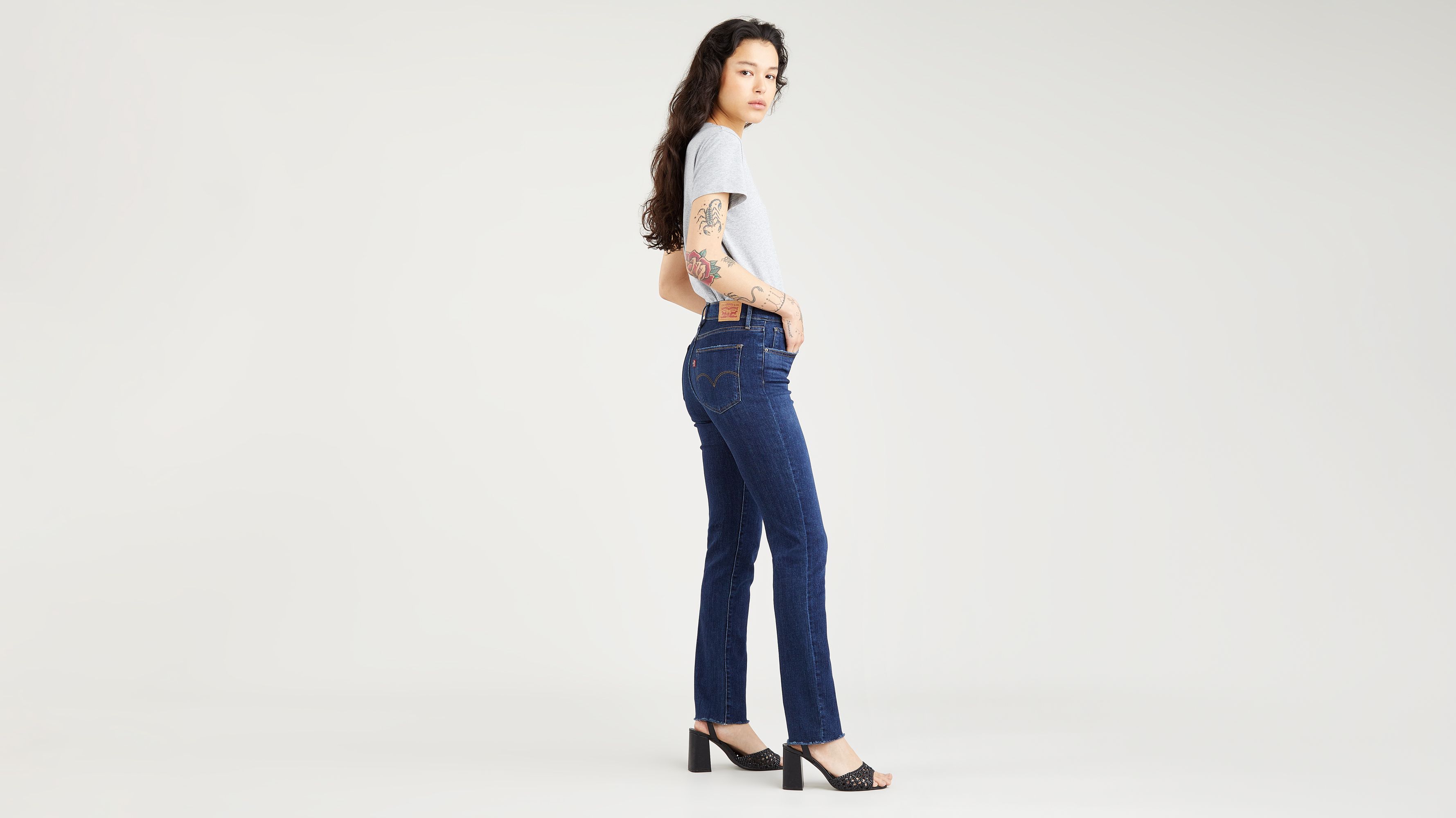 724™ High Rise Straight Jeans 2