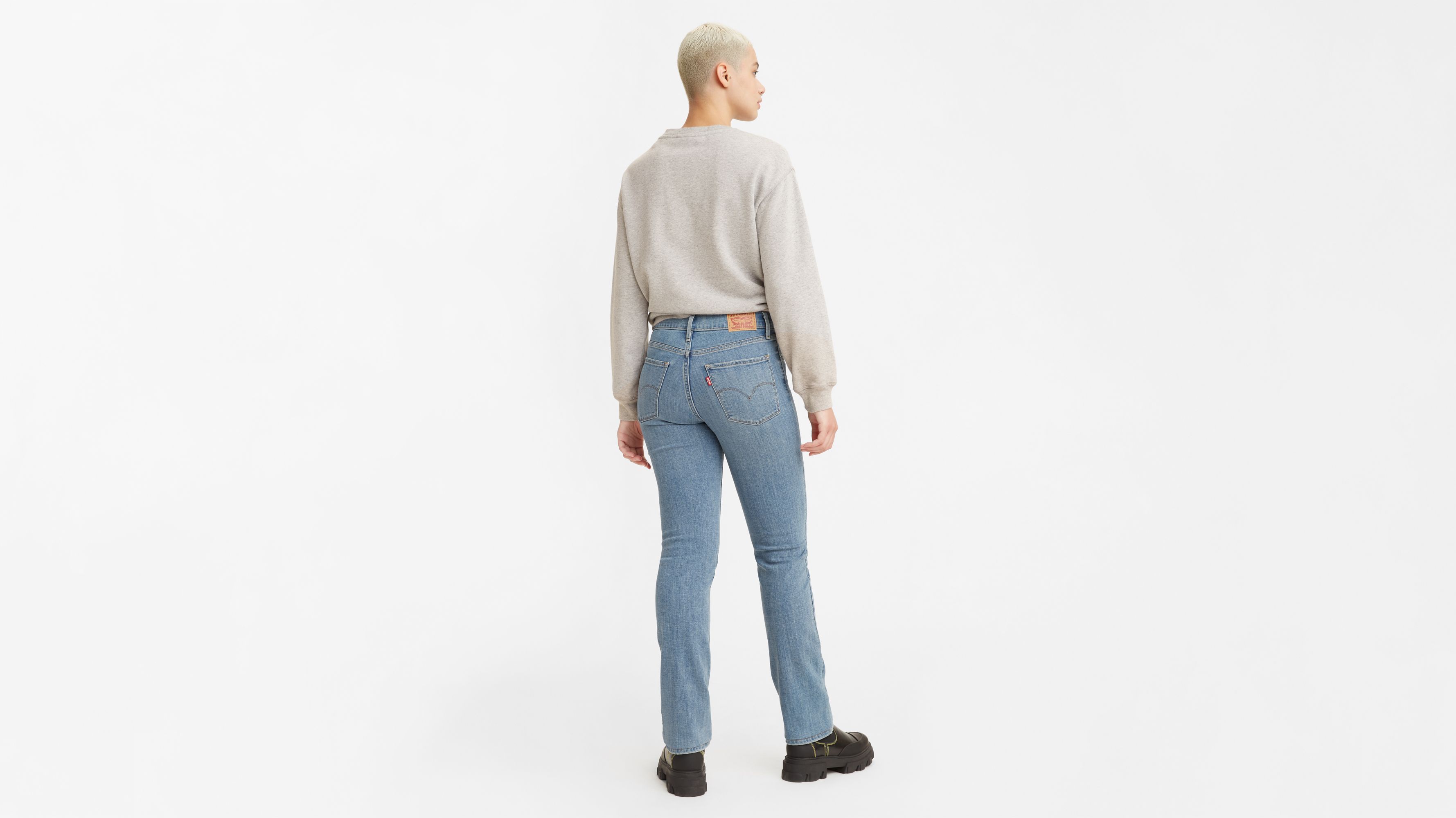 724 High Rise Slim Straight Fit Women's Jeans 3