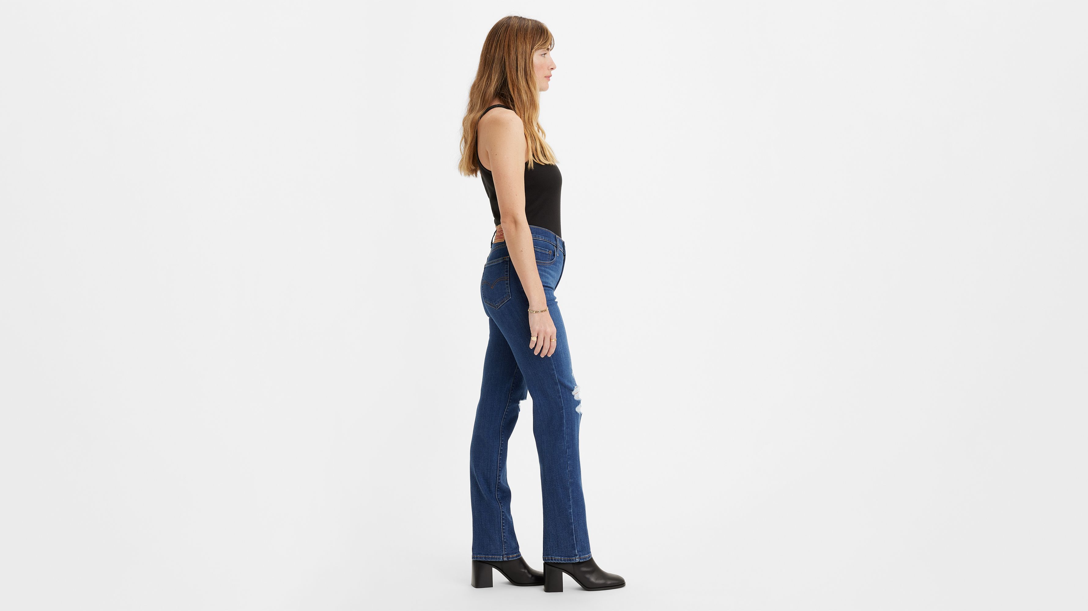 724 High Rise Slim Straight Women's Jeans 2