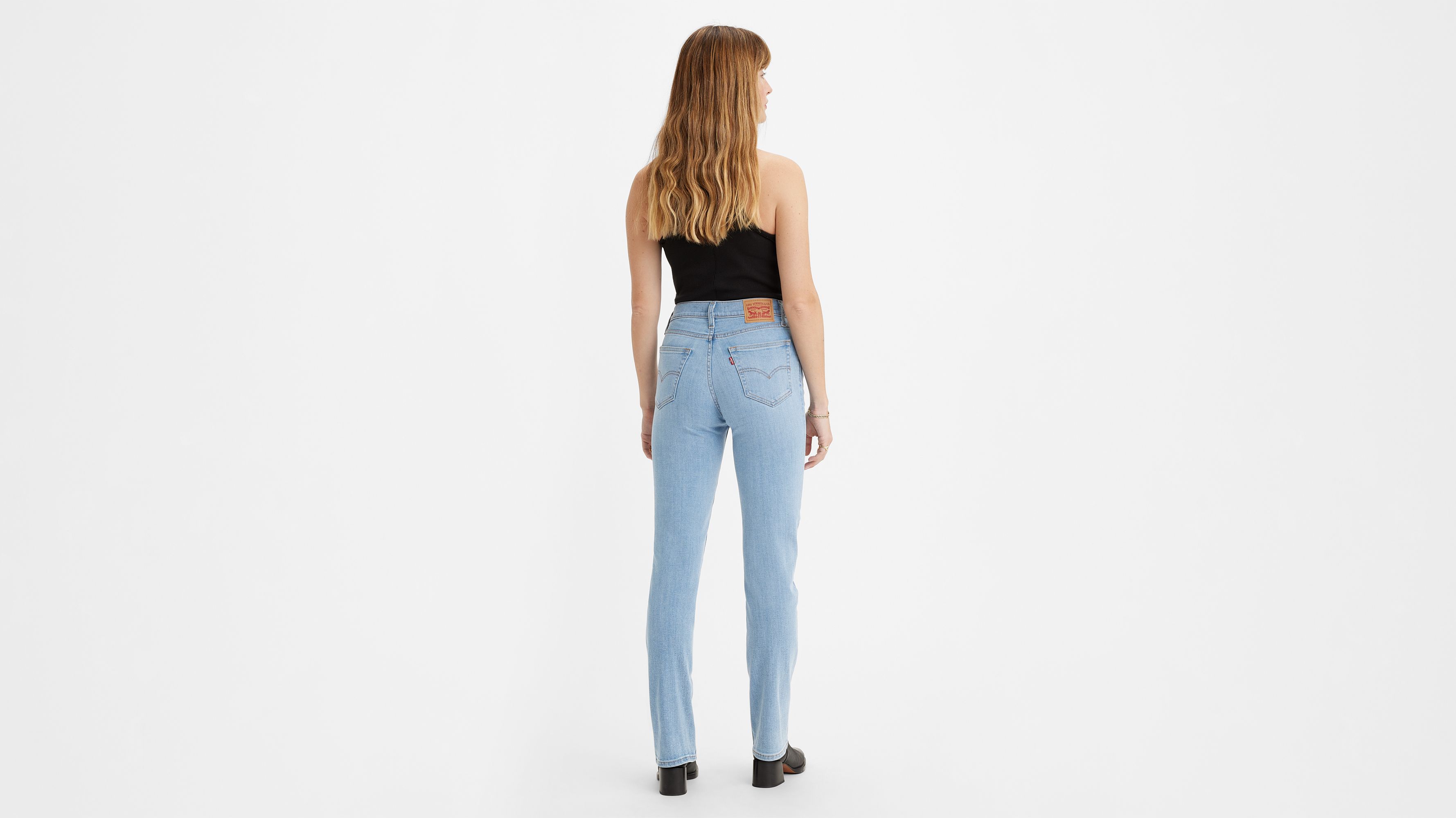 LEVI'S - Women's 724 high-rise slim straight jeans - Blue - OT-1888300150