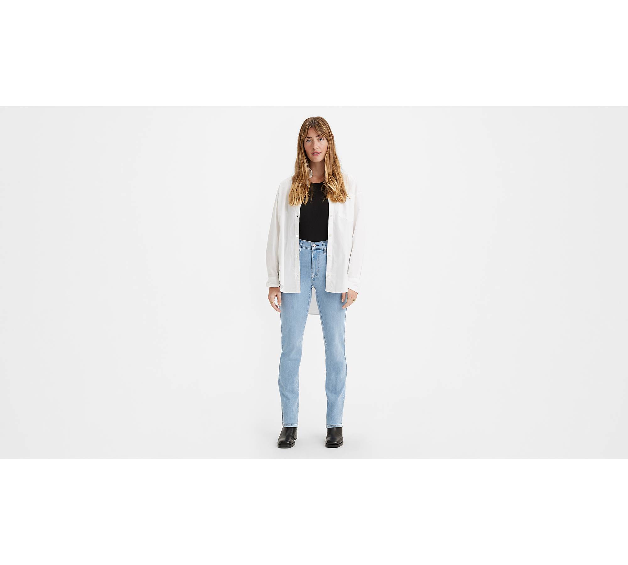 724 High Rise Slim Straight Women's Jeans - Medium Wash | Levi's® US