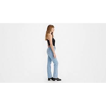 LEVI'S - Women's 724 high-rise slim straight jeans - Blue - OT-1888300150
