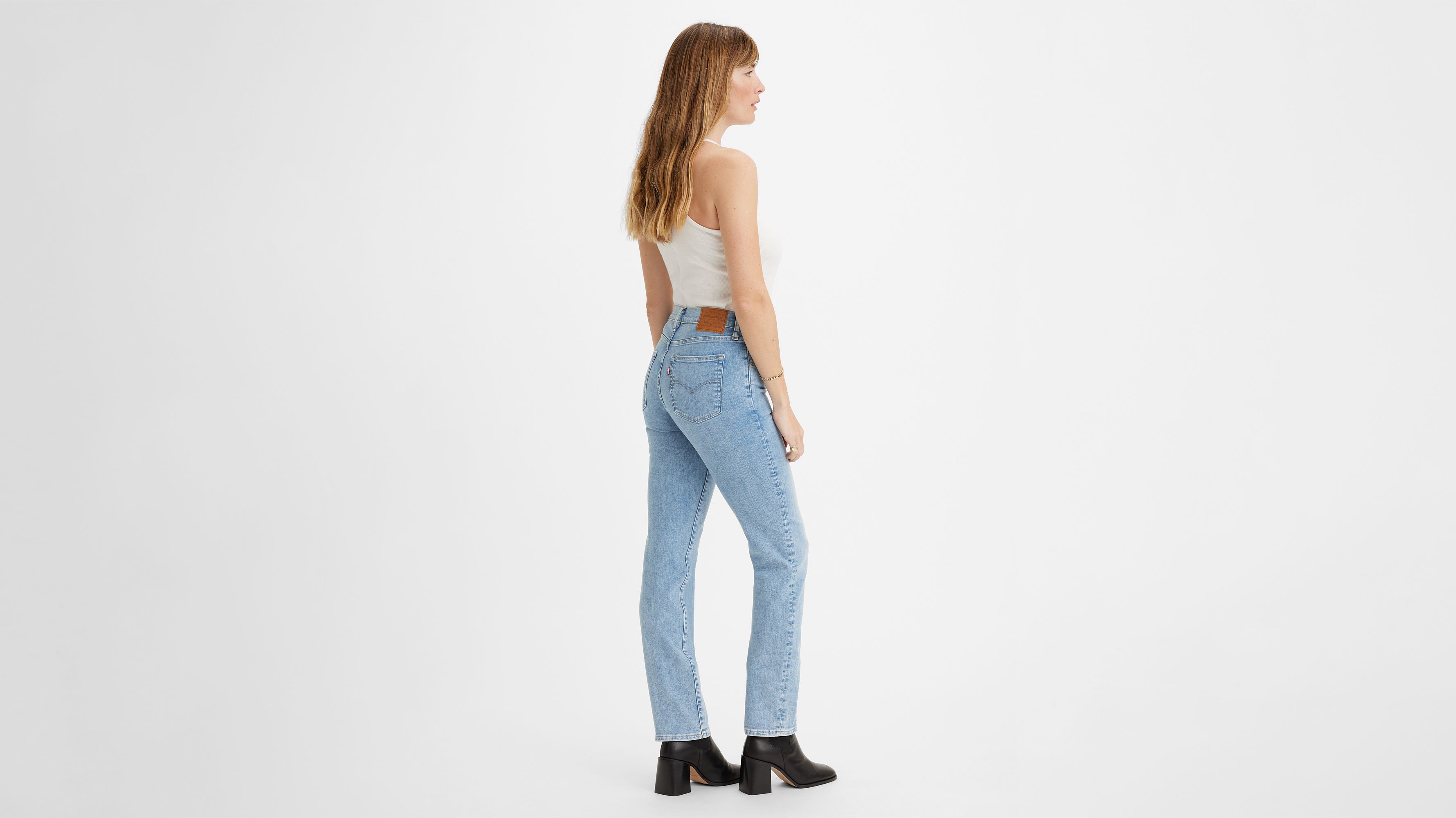 724 High Rise Slim Straight Women's Jeans - Light Wash | Levi's® US