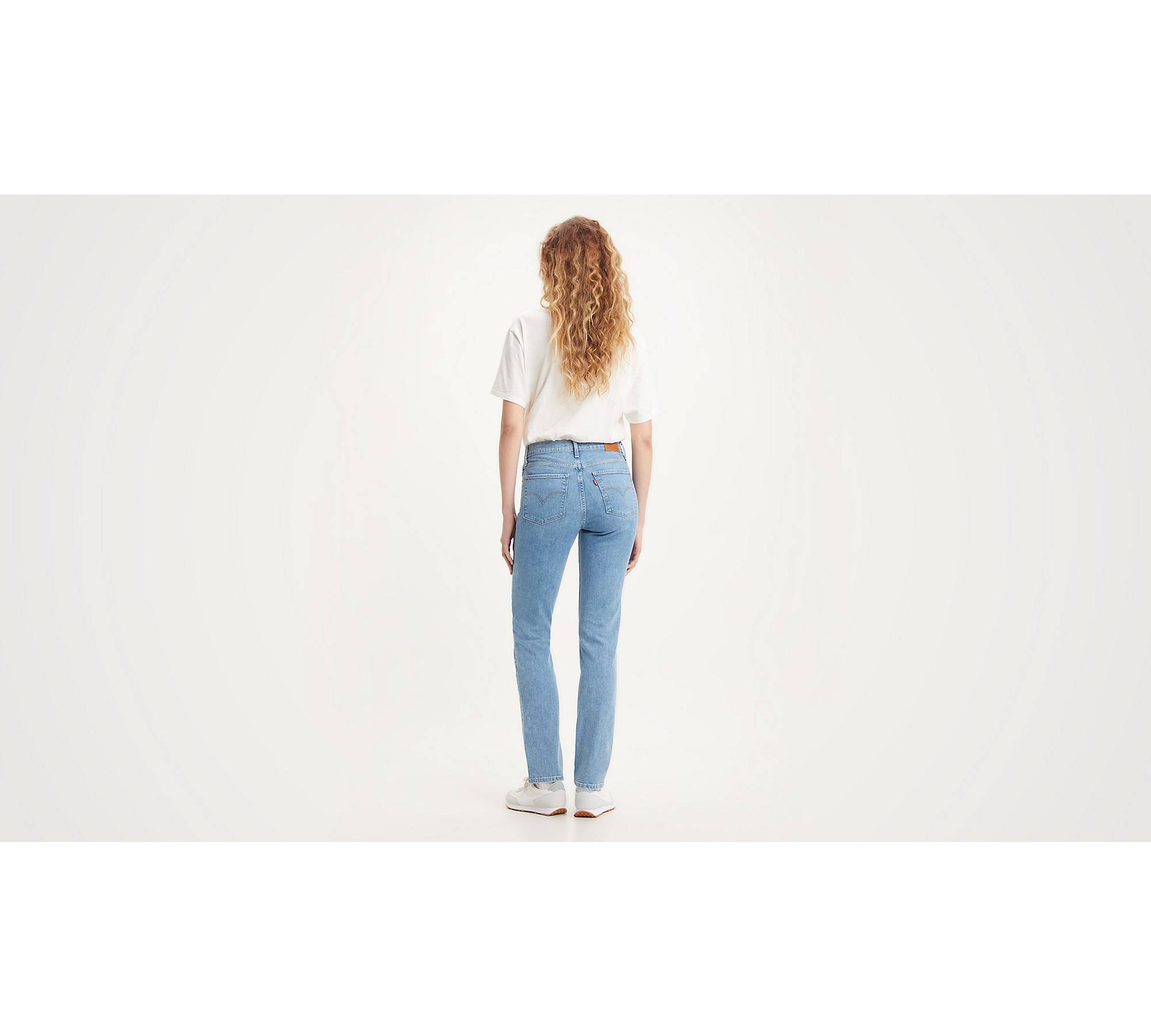 724™ High Rise Straight Jeans - Blue | Levi's® PL