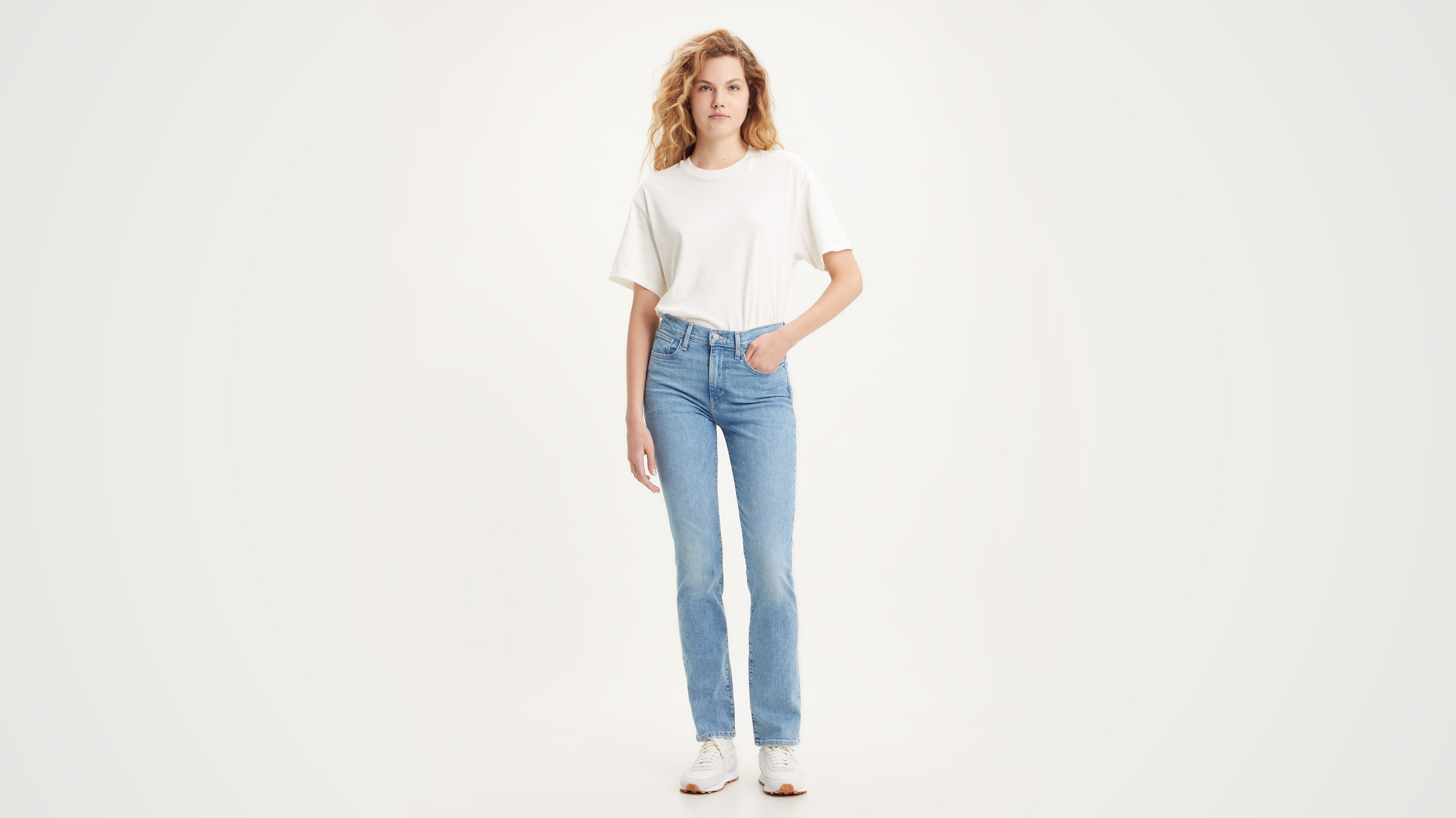 Calça Levi's 724 High Rise Straight - Garotti