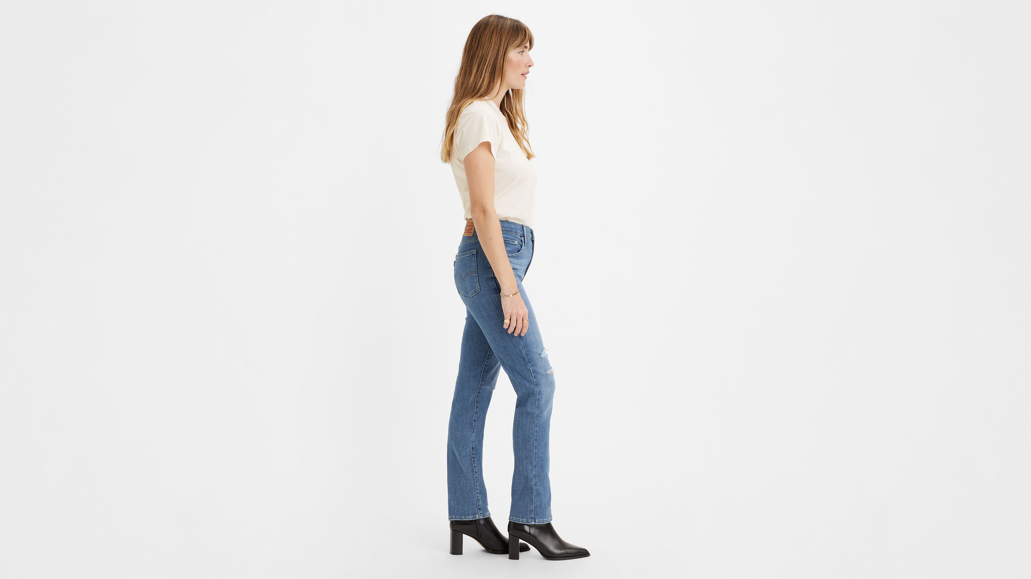 724 High Rise Slim Straight Women's Jeans 2