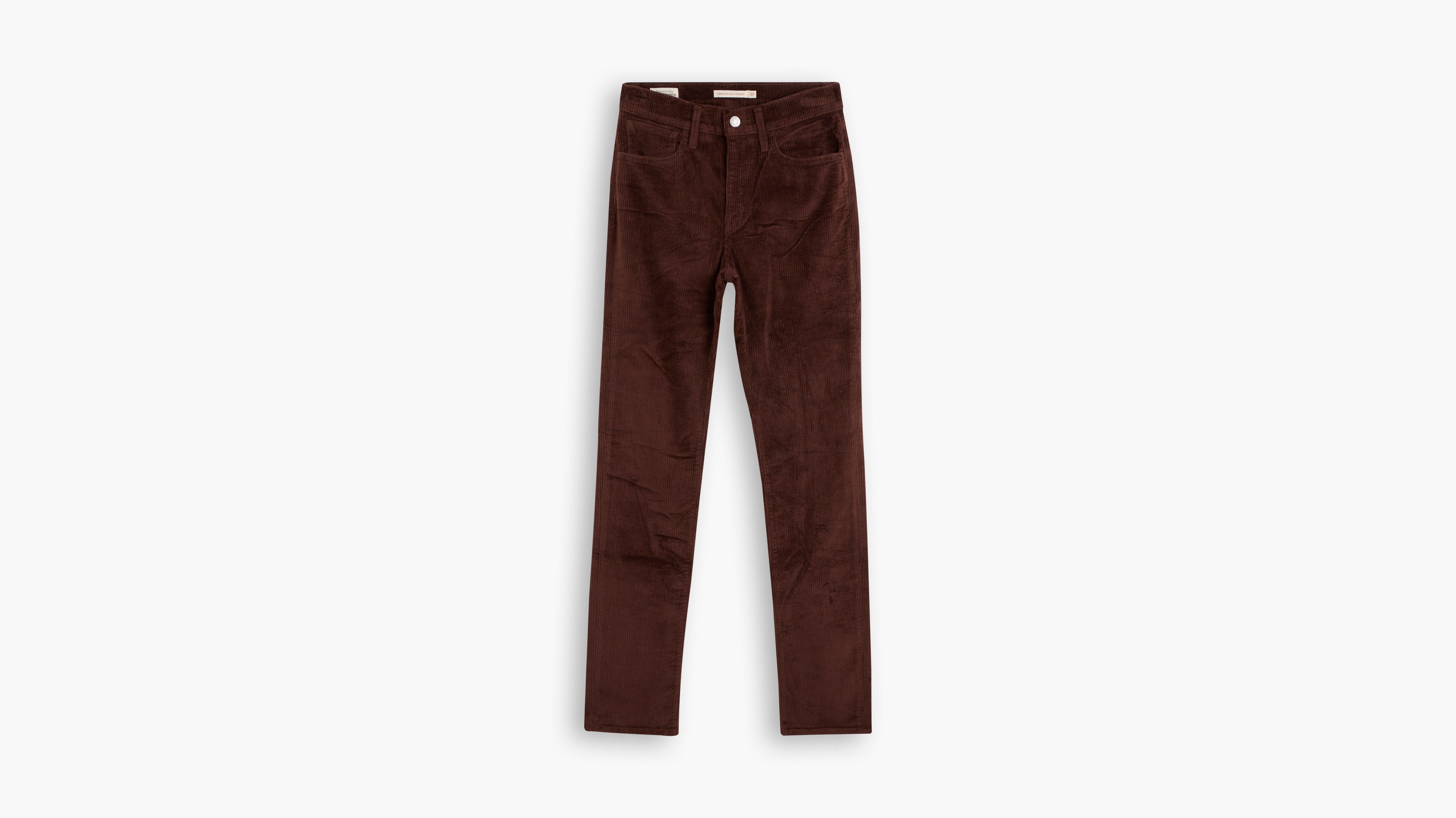 【SATIIIZ】Denen Button Brushed Corduroy Pants Wemaliyzd Men's Premium Casual Corduroy Suit Pants Straight