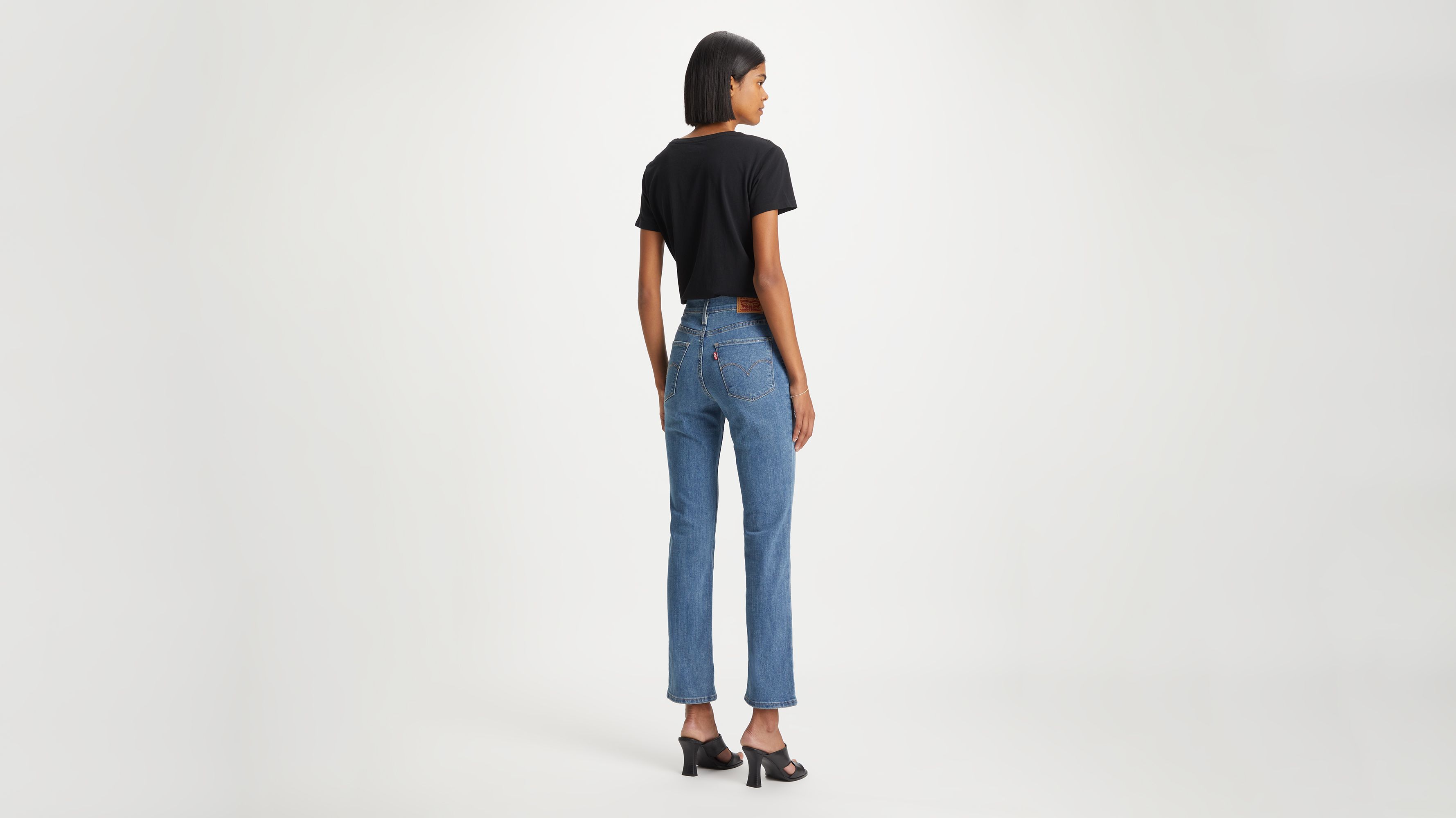724™ High Rise Straight Jeans 3