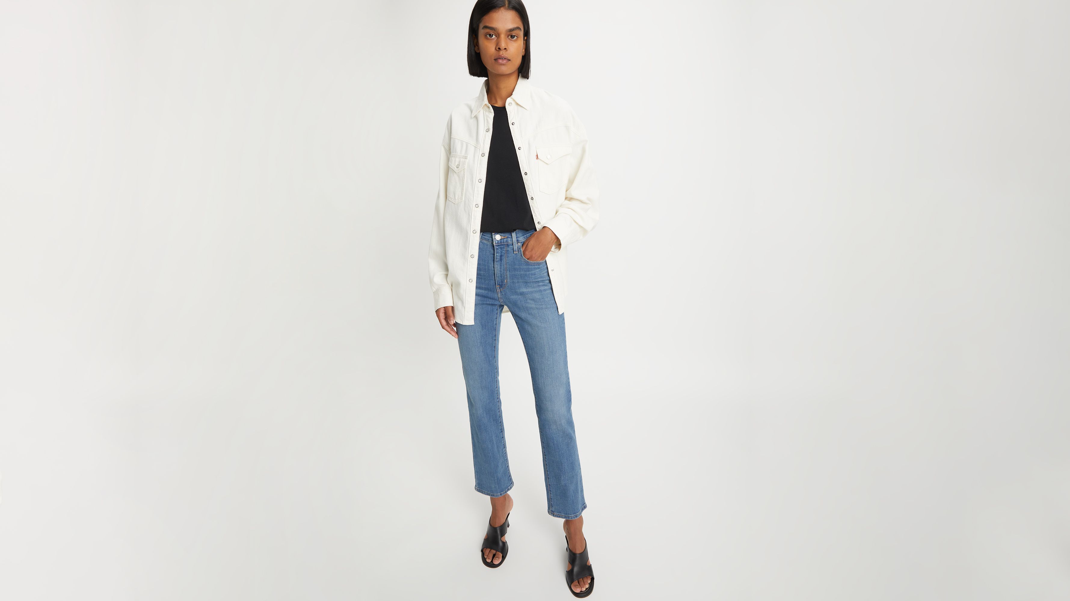 724™ High Rise Straight Jeans 5