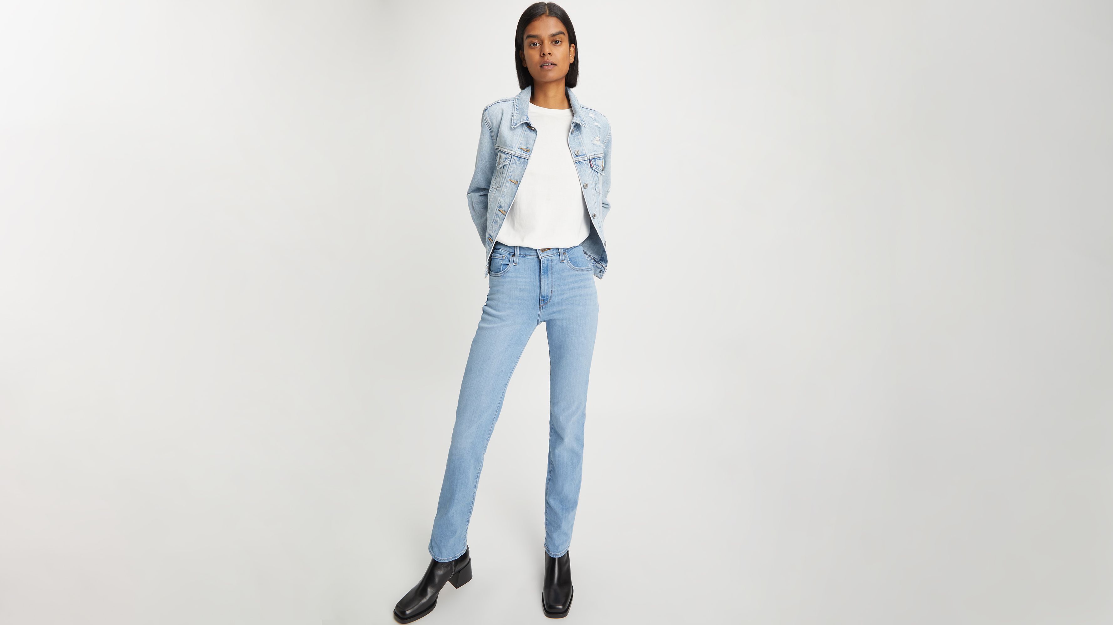 724™ High Rise Straight Jeans 5