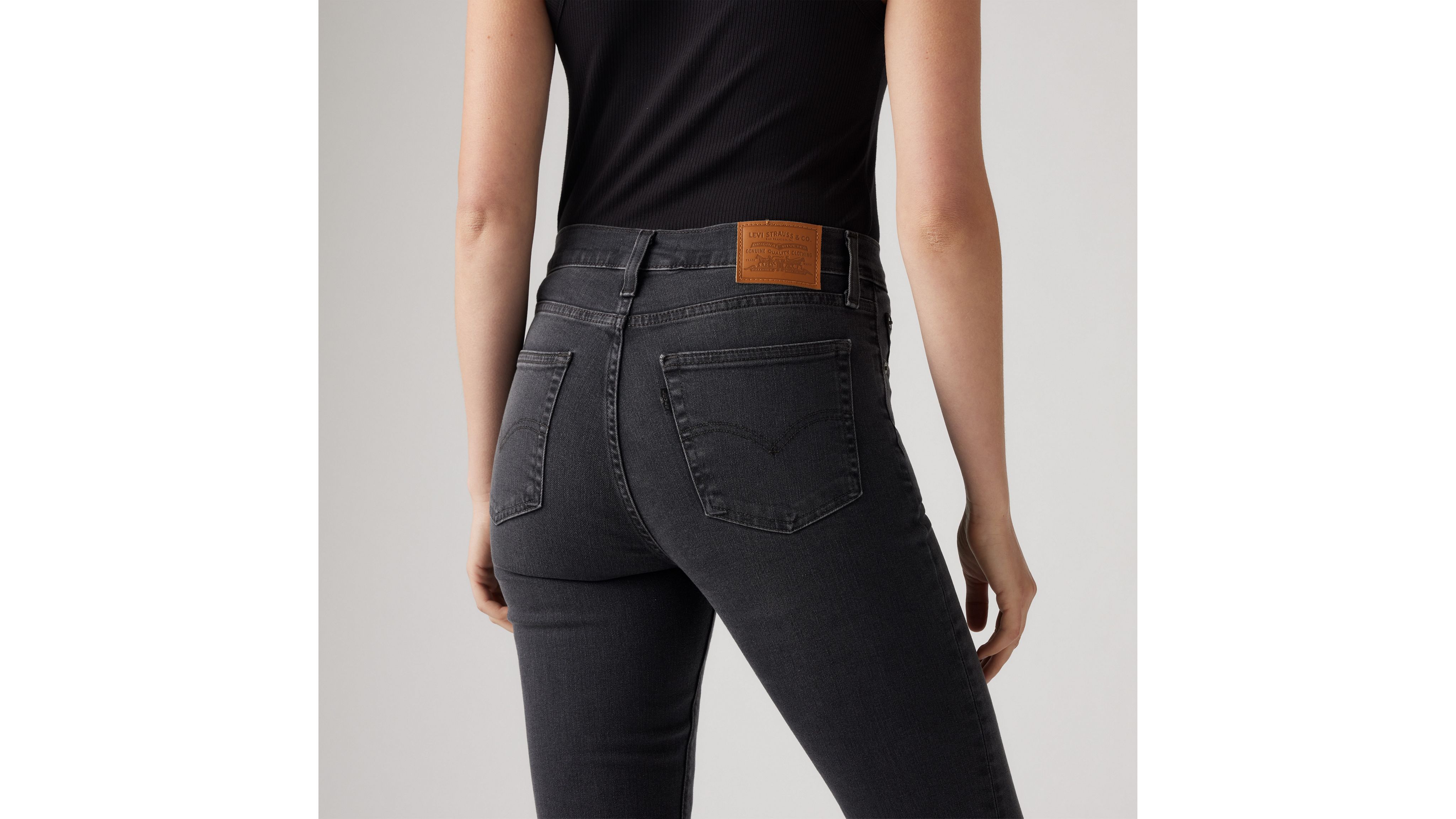 Shop Levi's 724 High Rise Straight Jeans In Never Forget