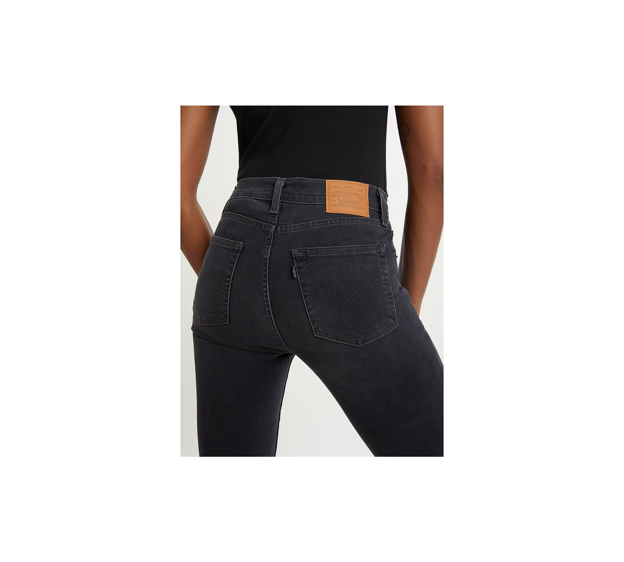 kom Moskee haai 724 High Rise Slim Straight Women's Jeans - Black | Levi's® US