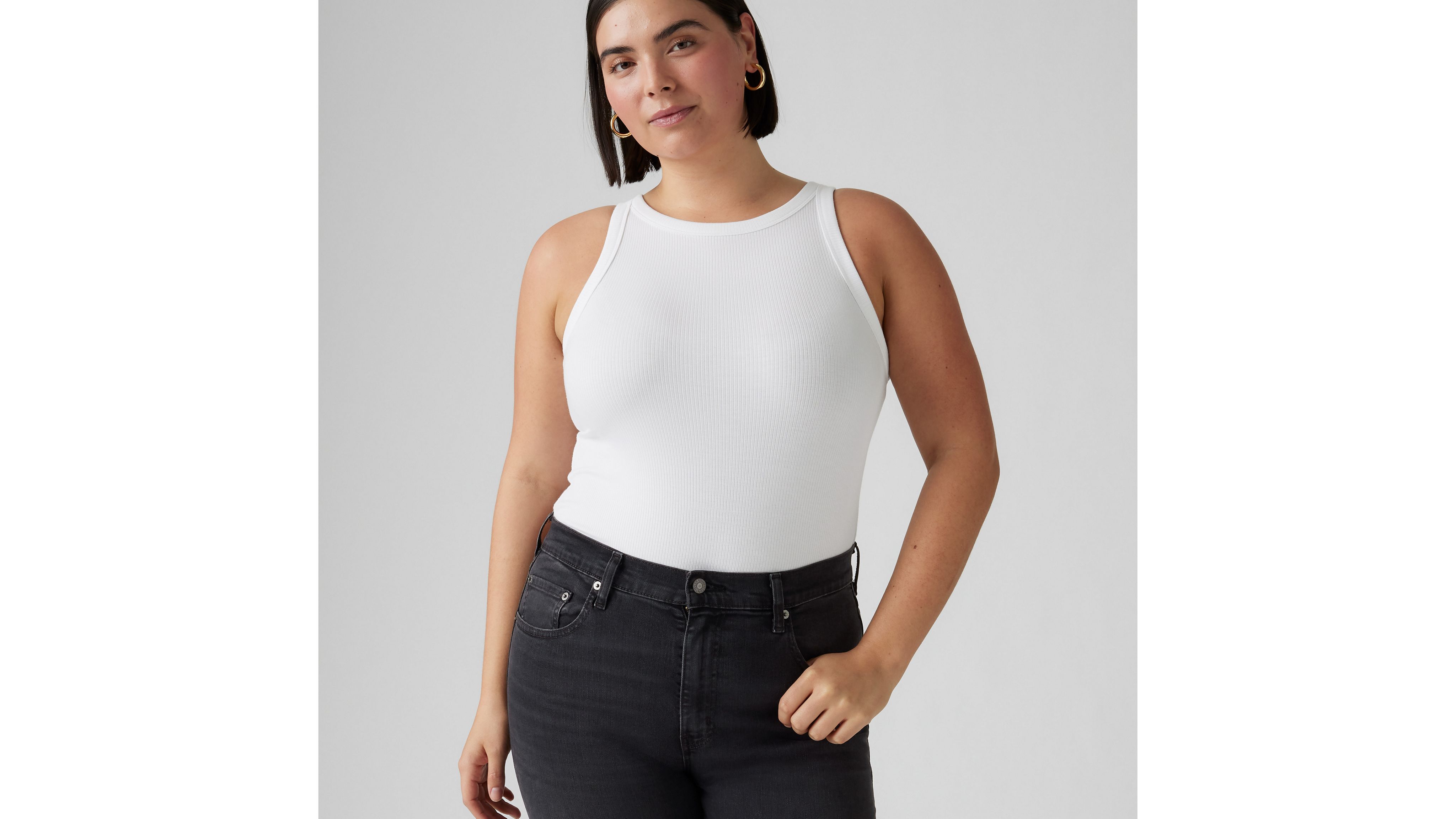 724™ lige jeans med høj talje 14