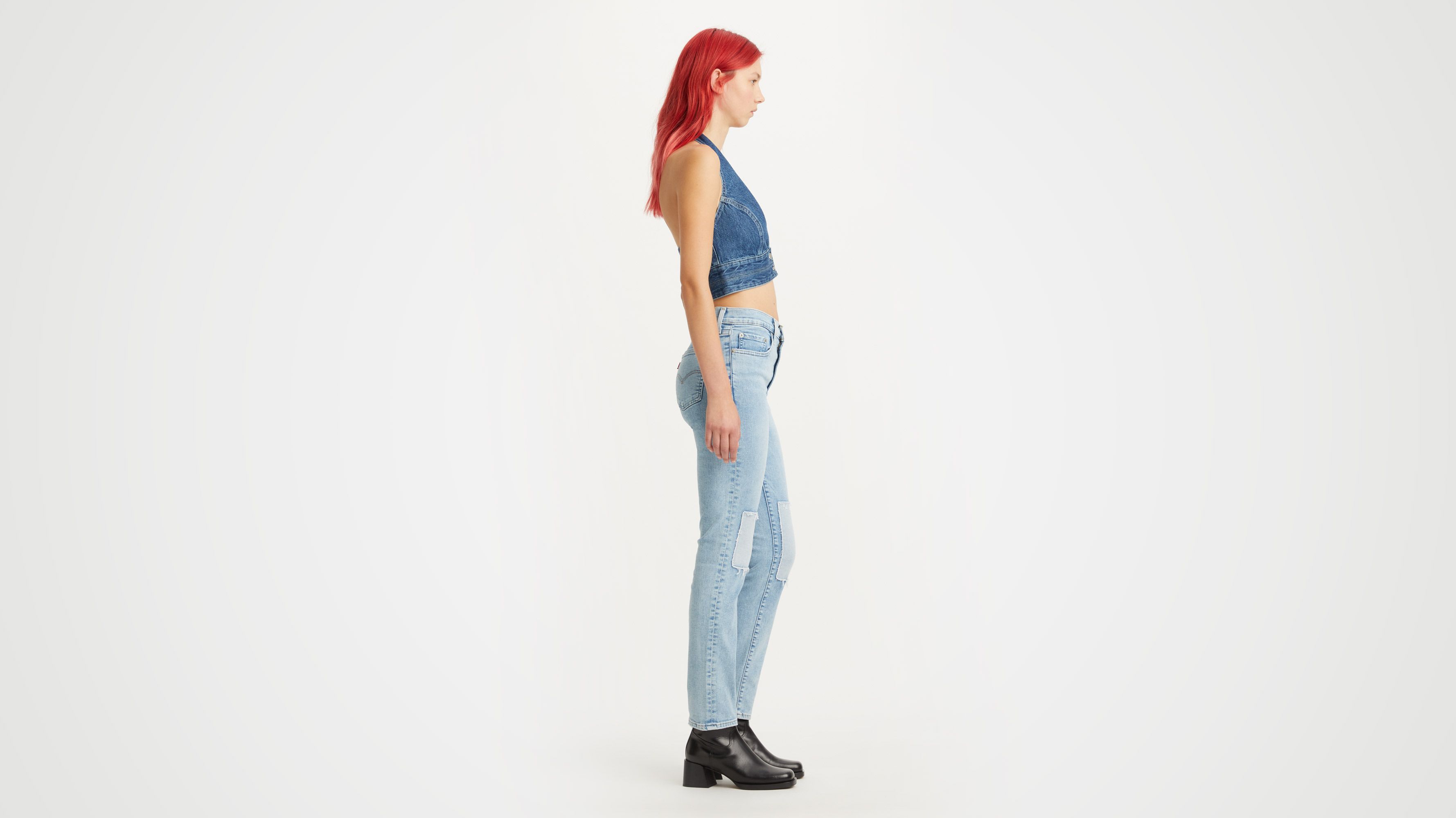 724 high rise straight jeans