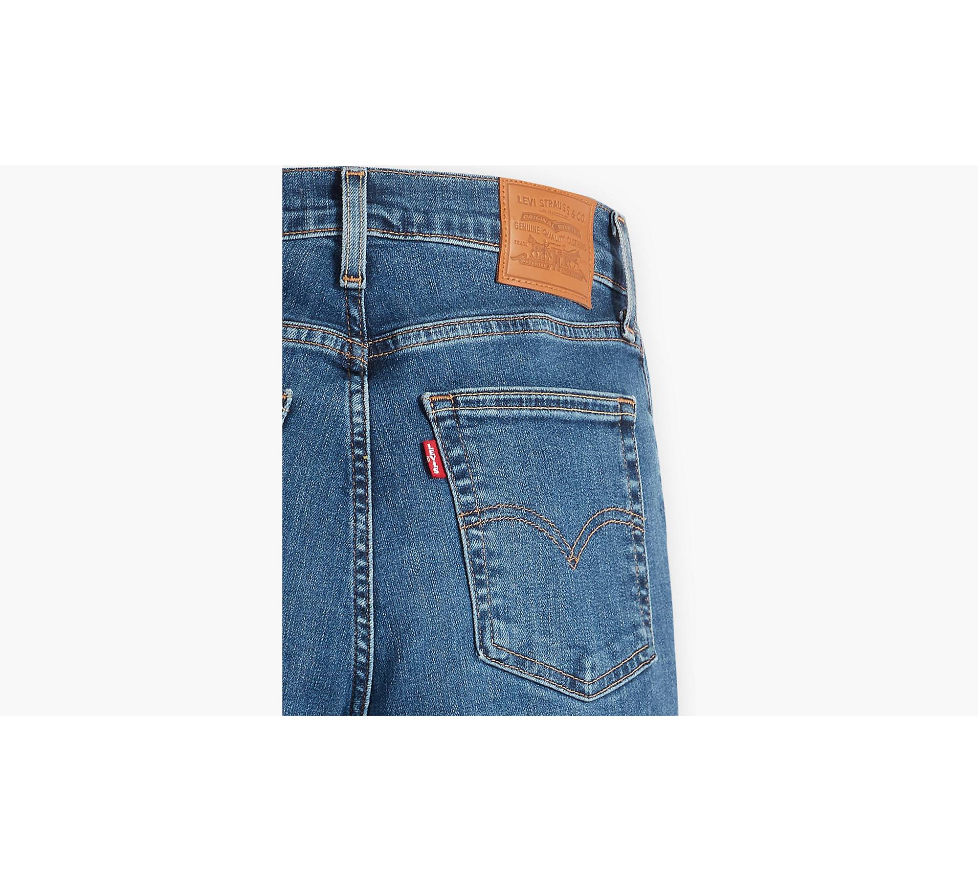 Levi's 724 High Rise Straight Blue Wave – Gas Station Jeans