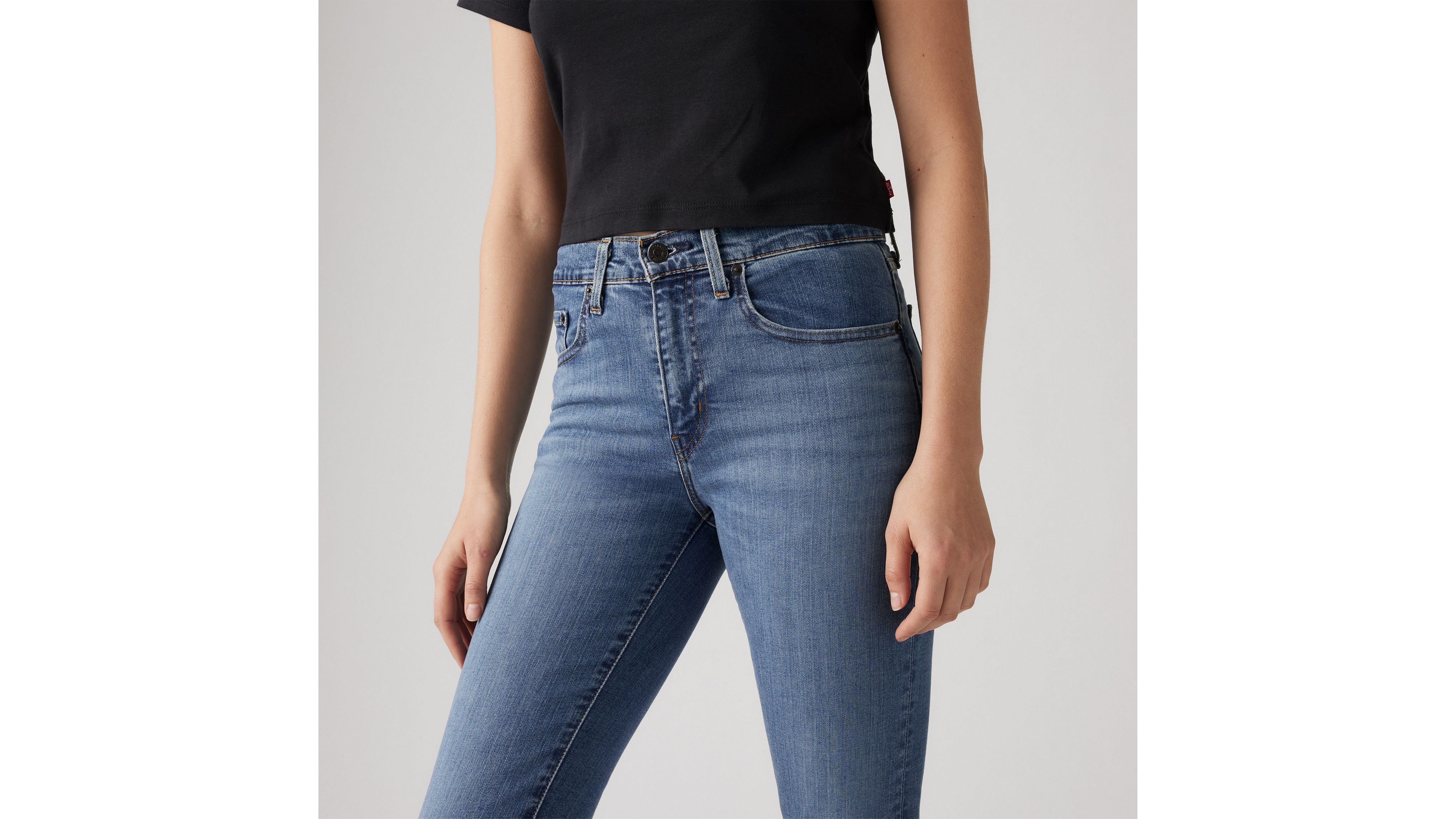 LEVI'S 724 HIGH RISE STRAIGHT JEANS 